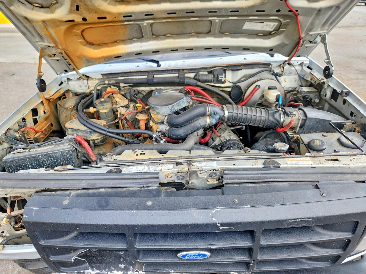 1996 Ford F150 Silver vin: 1FTEX14N5TKA09699