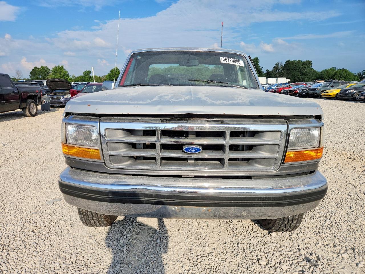 1993 Ford F150 Silver vin: 1FTEX14N7PKB28537