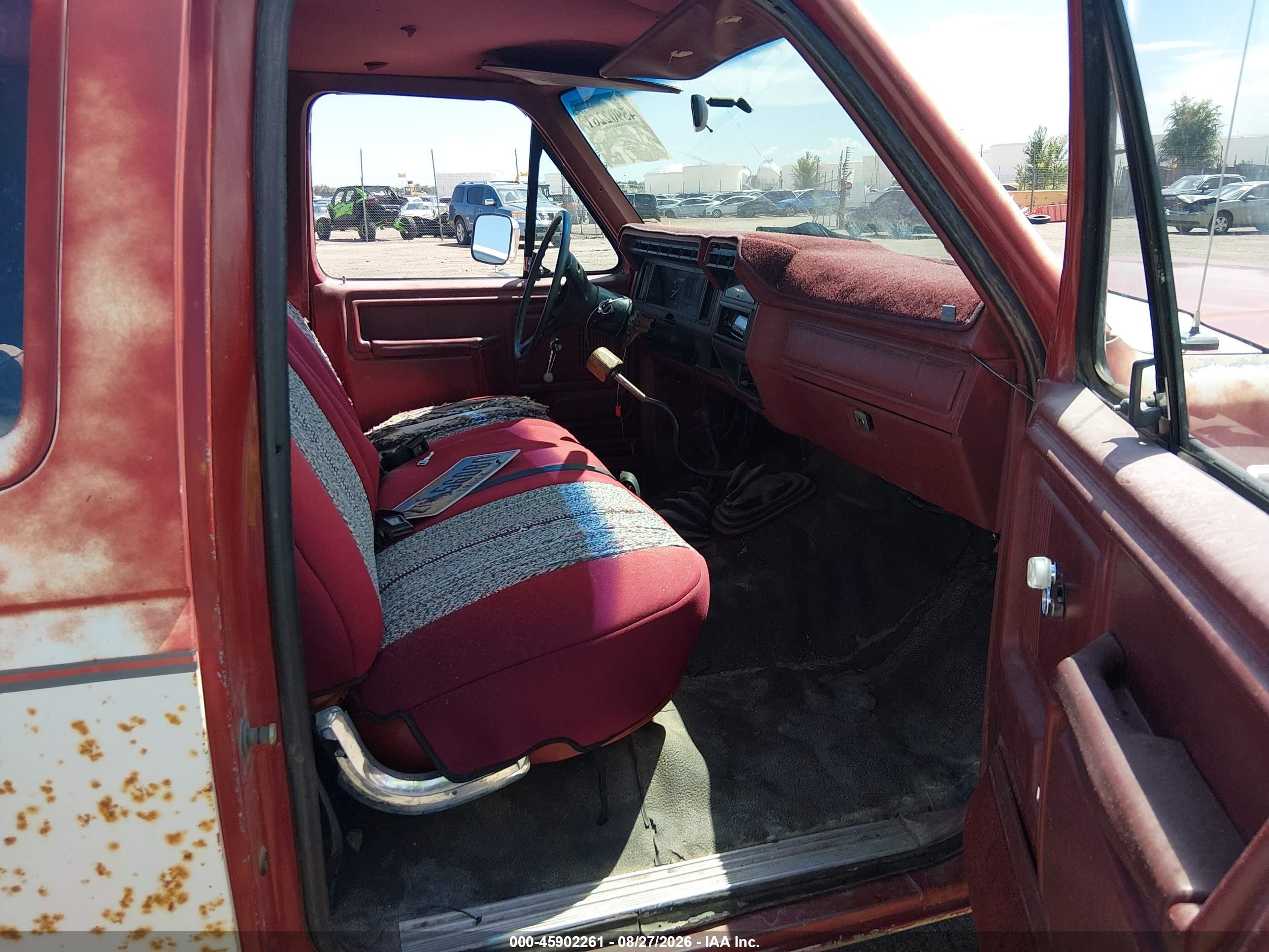 1986 Ford F150   Red vin: 1FTEX14N8GKA03952