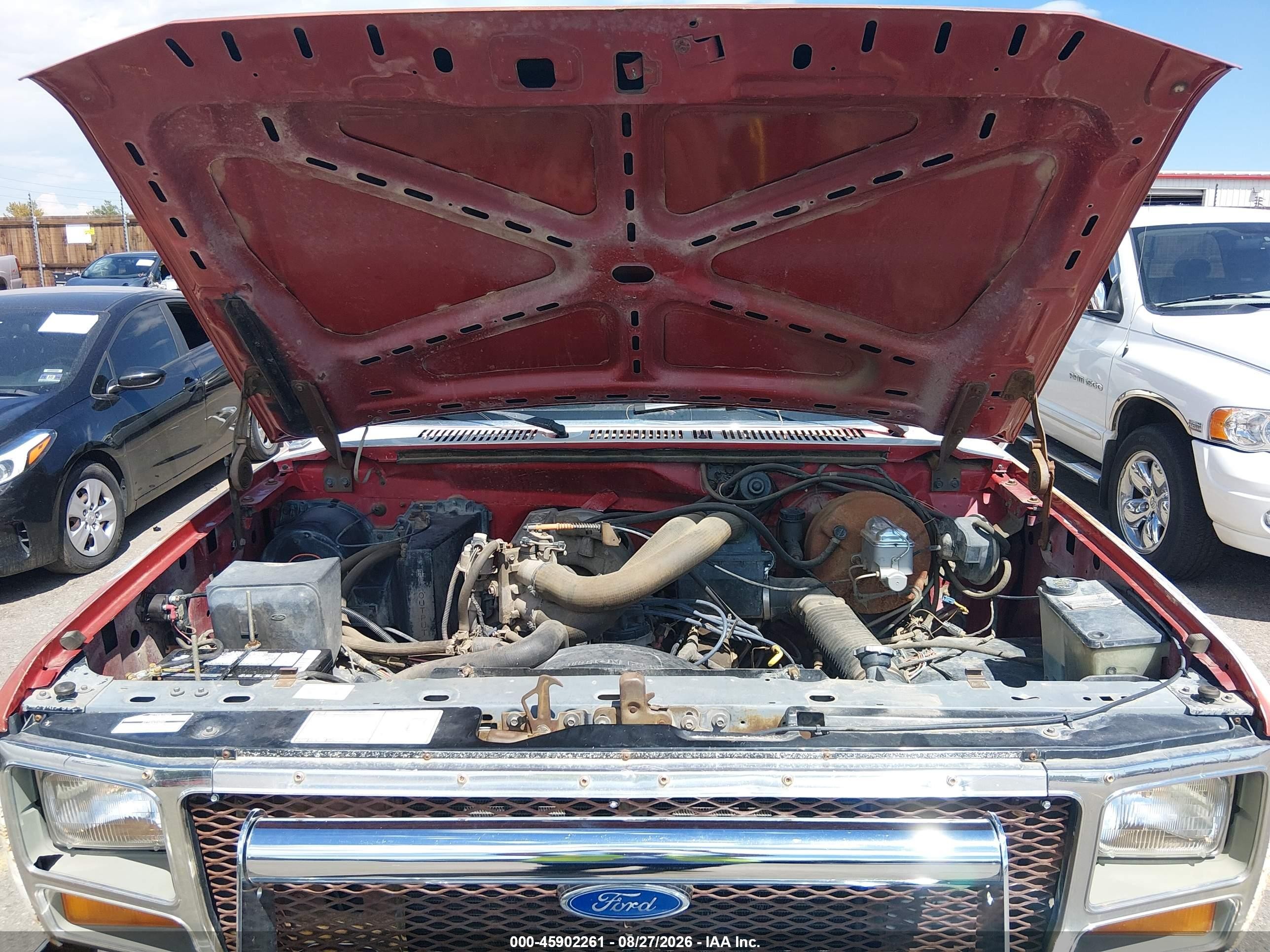 1986 Ford F150   Red vin: 1FTEX14N8GKA03952