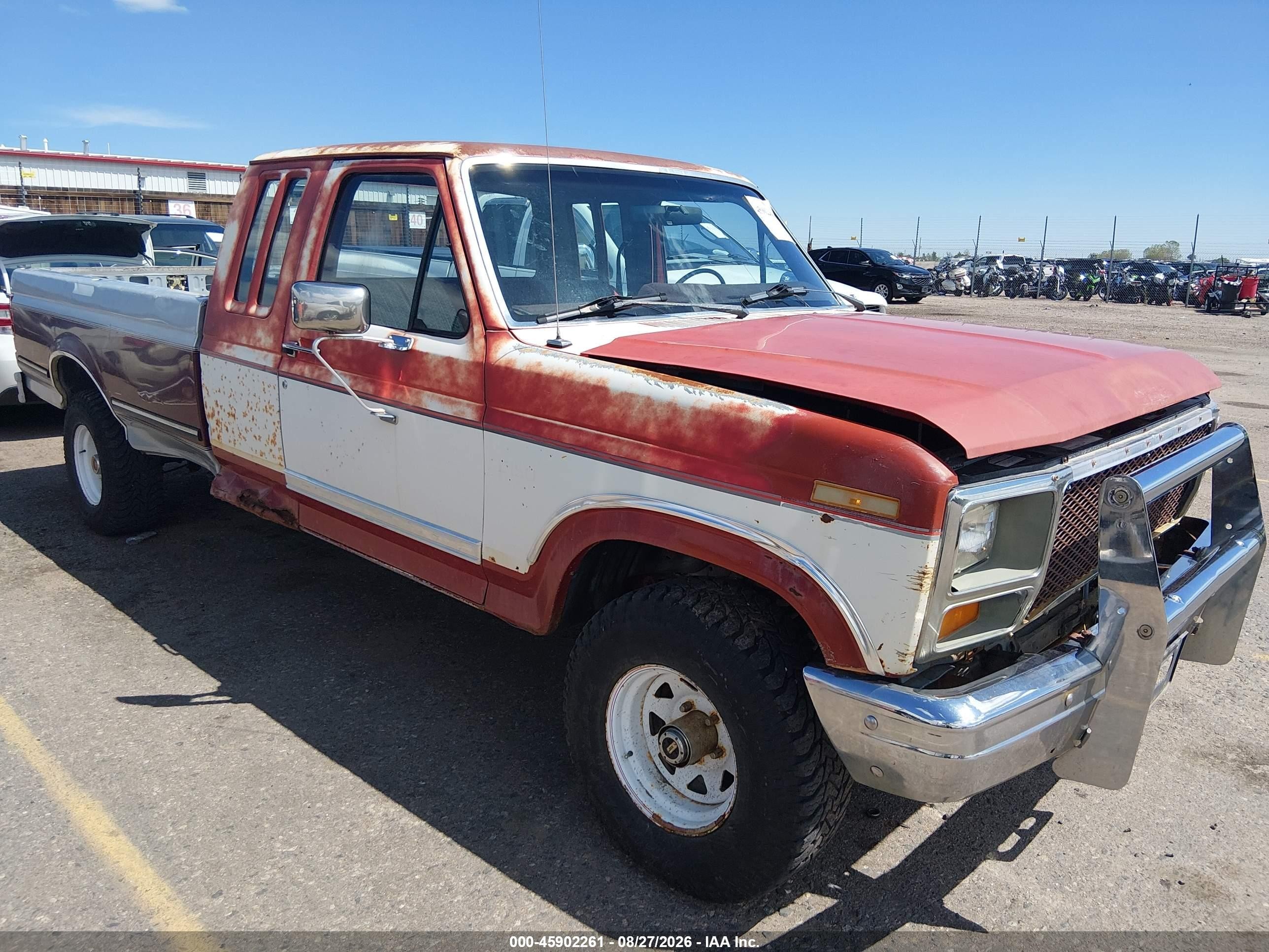 1986 Ford F150   Red vin: 1FTEX14N8GKA03952
