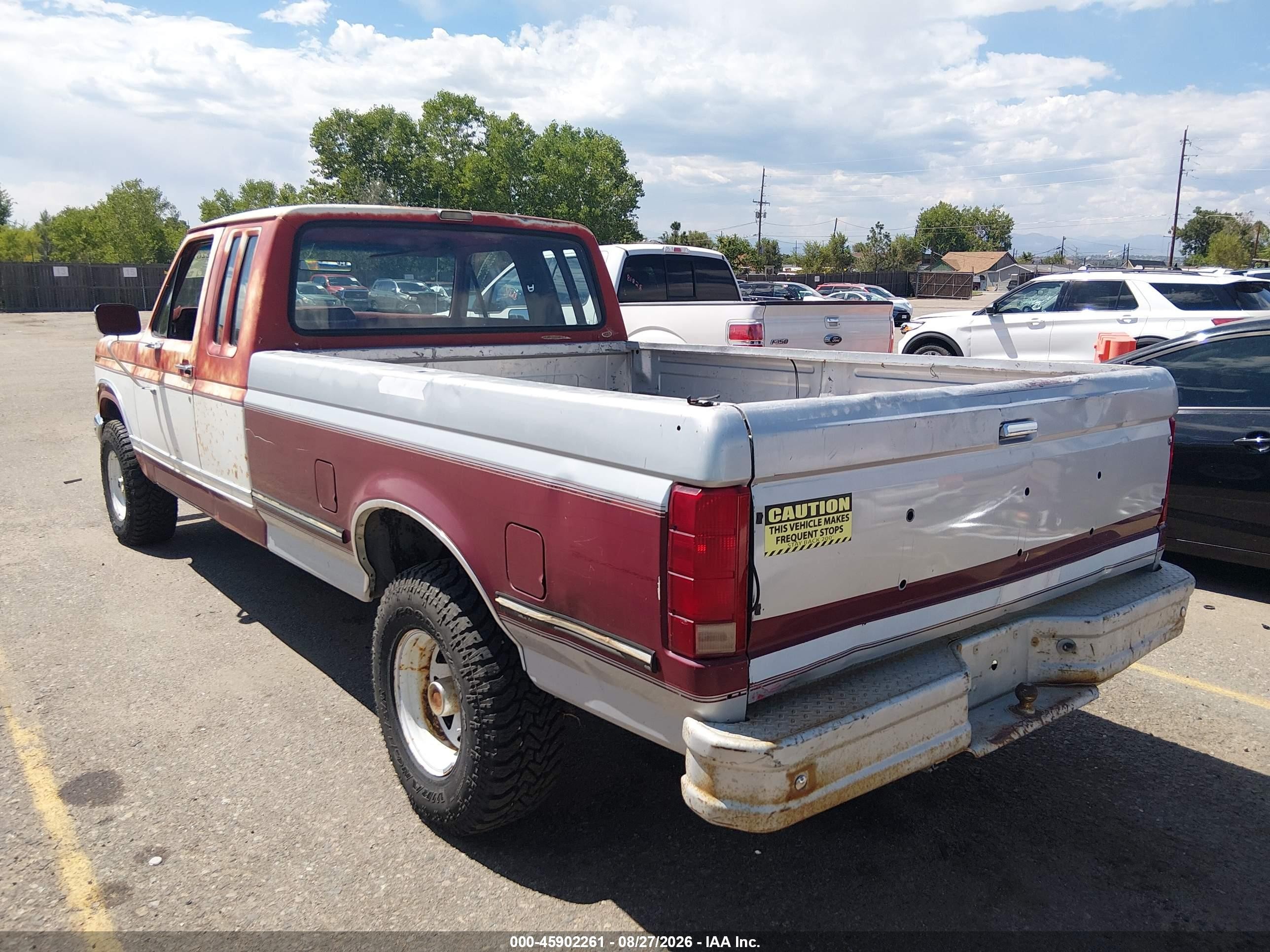 1986 Ford F150   Red vin: 1FTEX14N8GKA03952