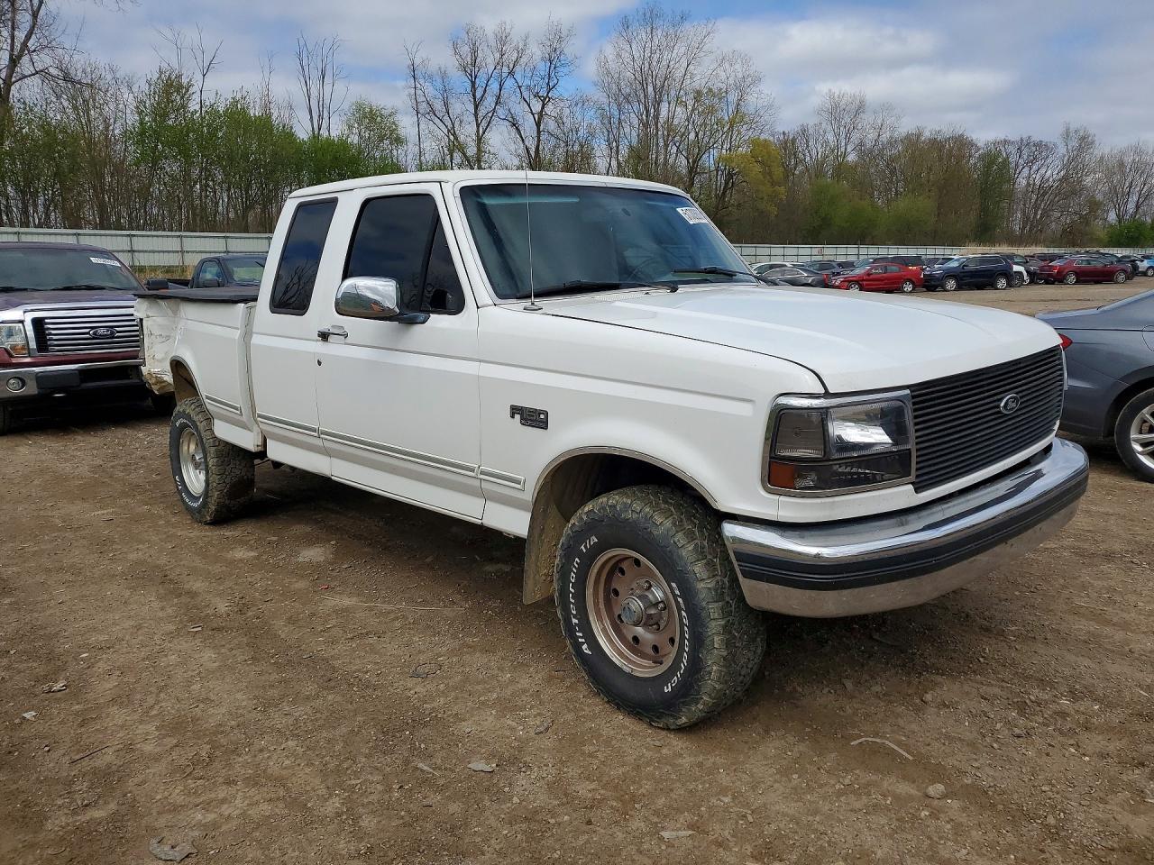 1994 Ford F150 White vin: 1FTEX14N8RKB51747