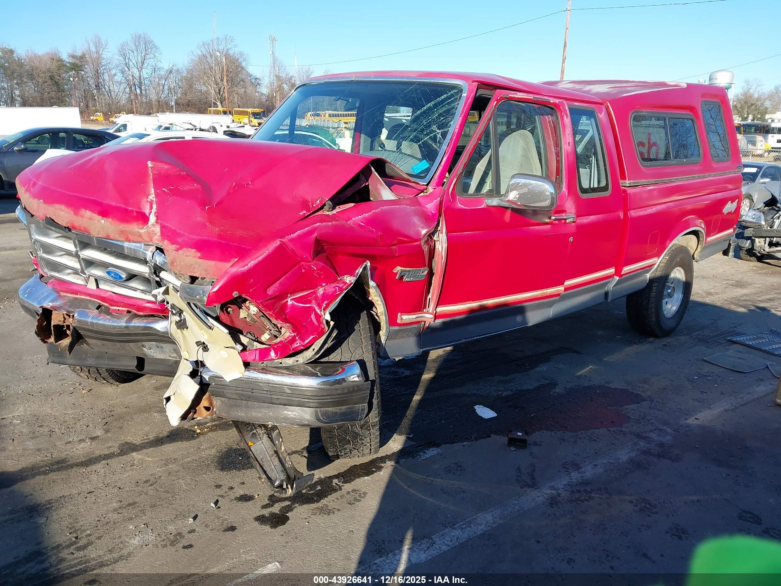 1994 Ford F150   Red vin: 1FTEX14NXRKA41136