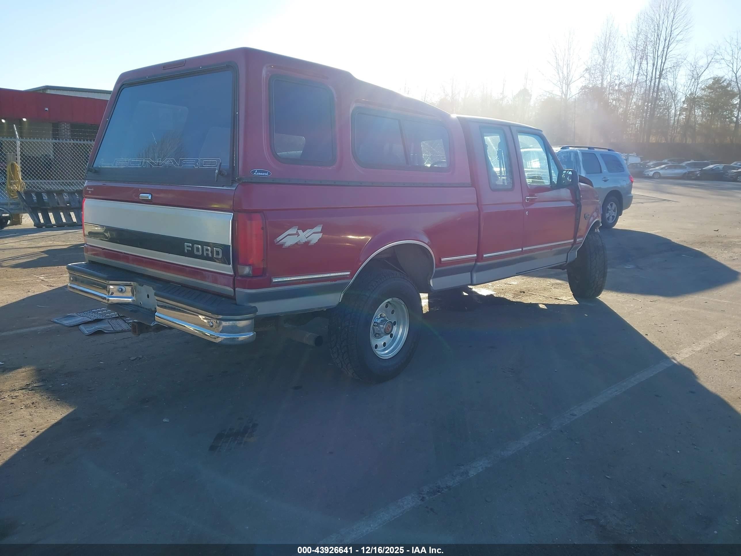 1994 Ford F150   Red vin: 1FTEX14NXRKA41136