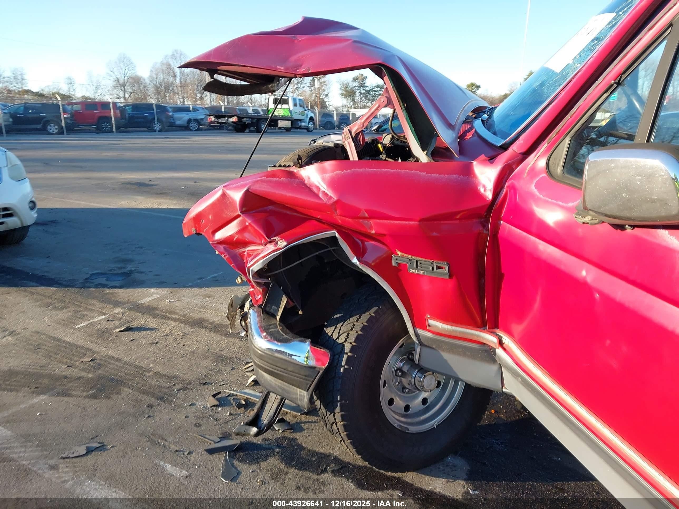 1994 Ford F150   Red vin: 1FTEX14NXRKA41136