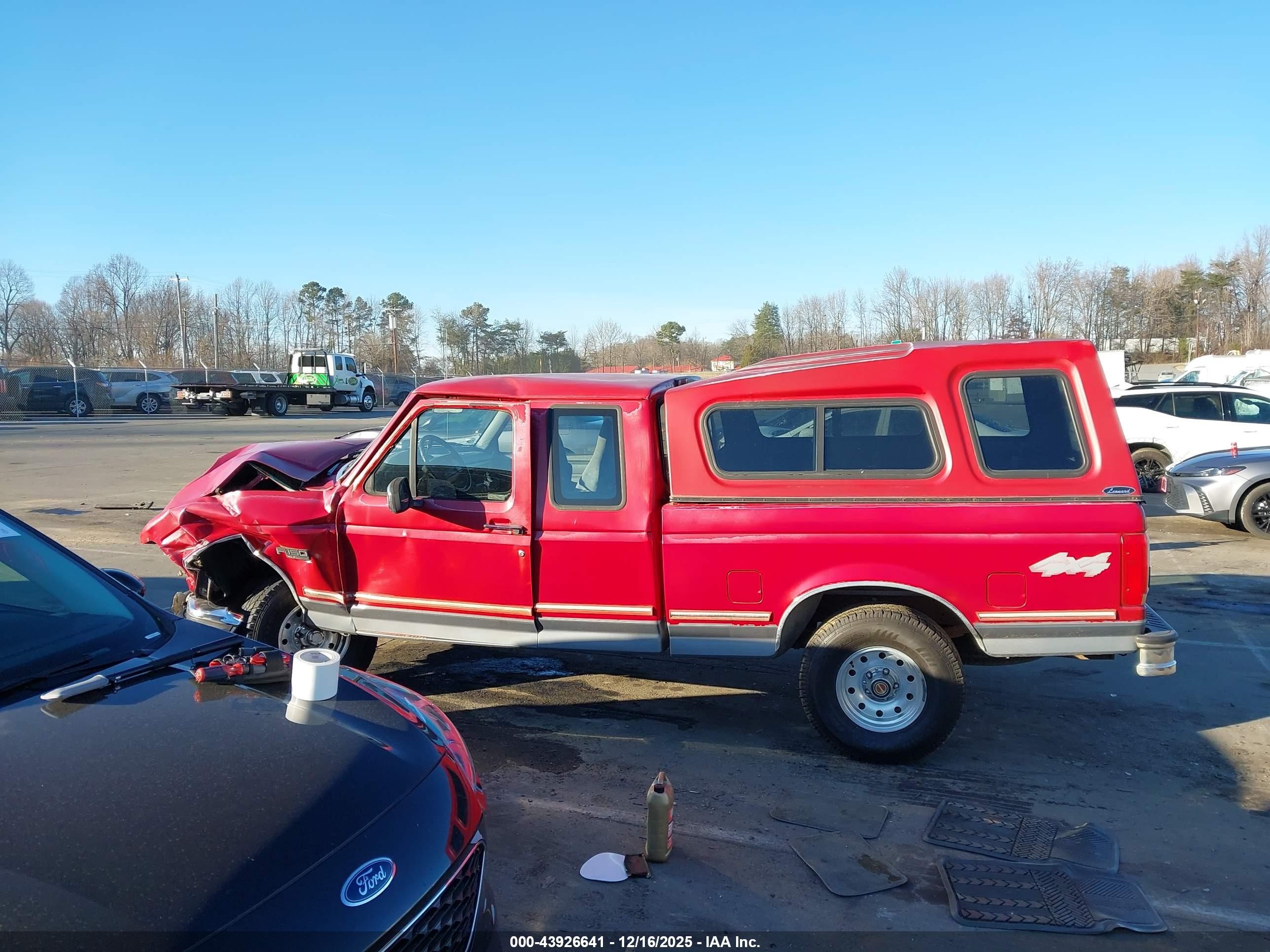 1994 Ford F150   Red vin: 1FTEX14NXRKA41136