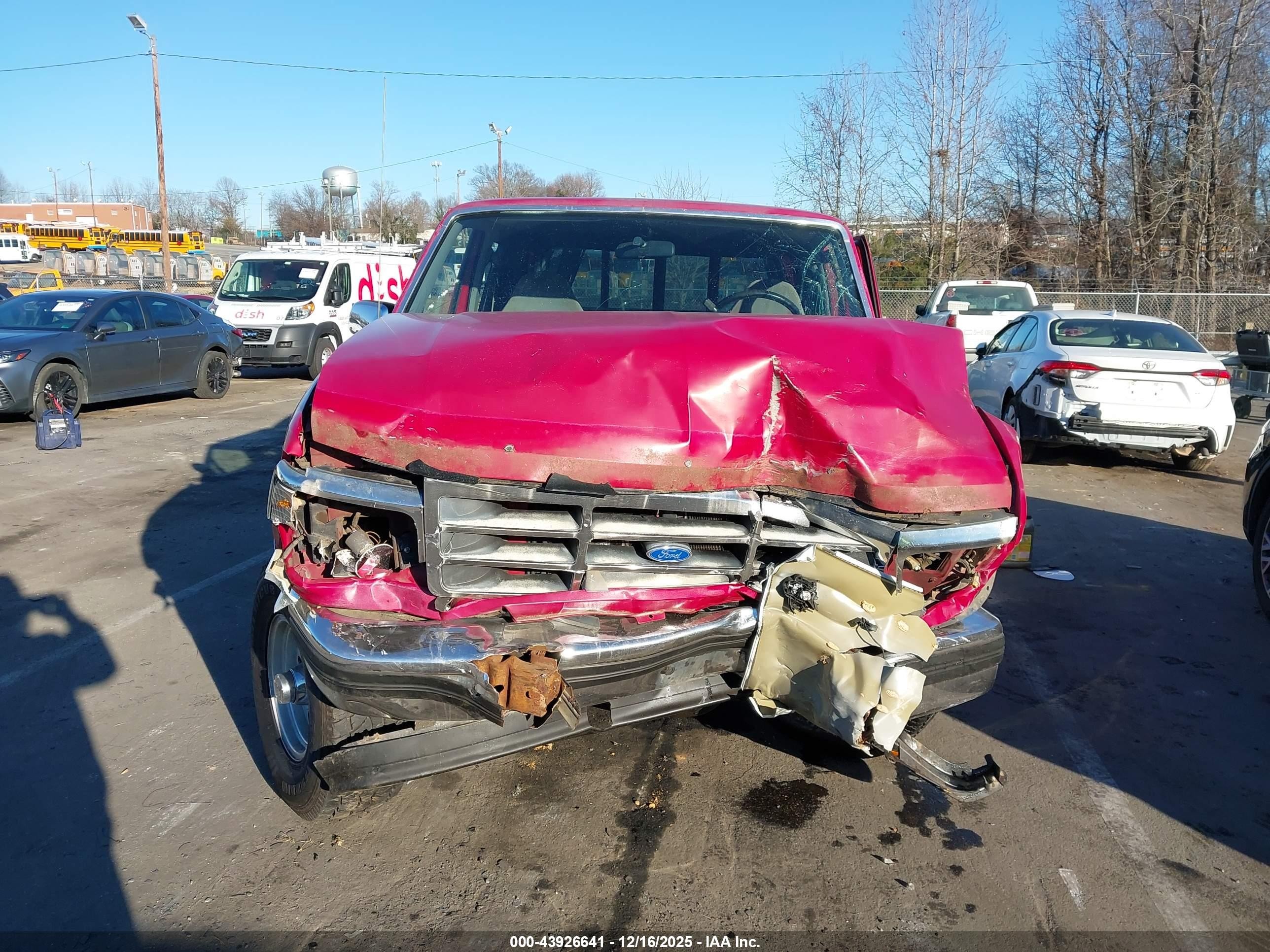 1994 Ford F150   Red vin: 1FTEX14NXRKA41136
