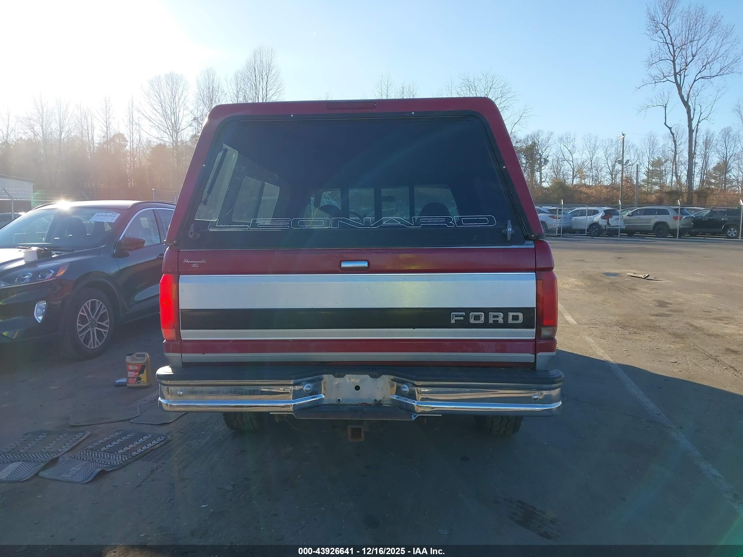 1994 Ford F150   Red vin: 1FTEX14NXRKA41136
