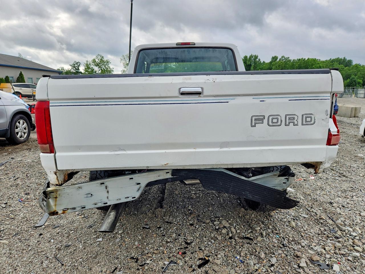 1994 Ford F150 White vin: 1FTEX14NXRKC06375