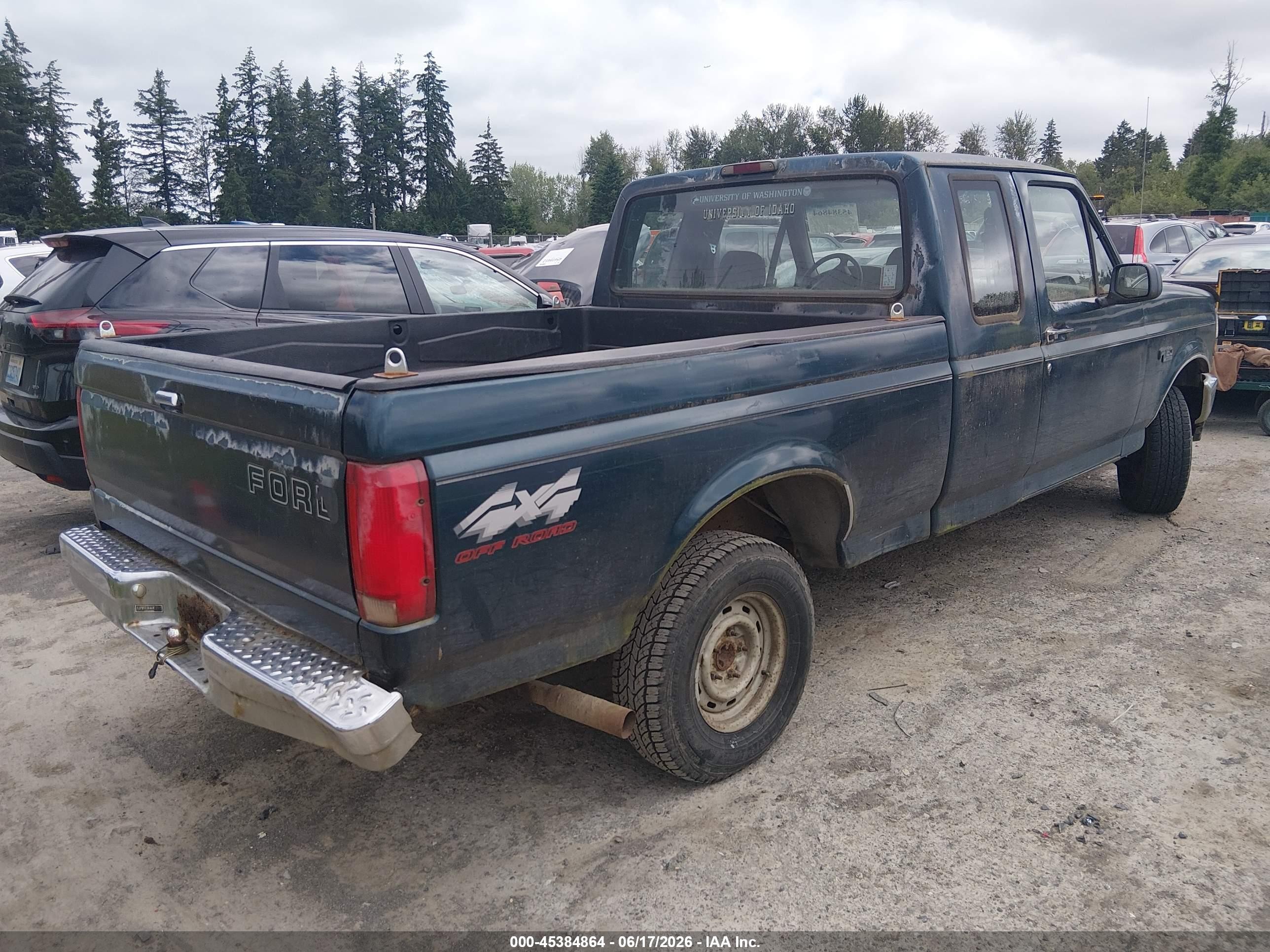 1994 Ford F150   Blue vin: 1FTEX14Y1RKA13851