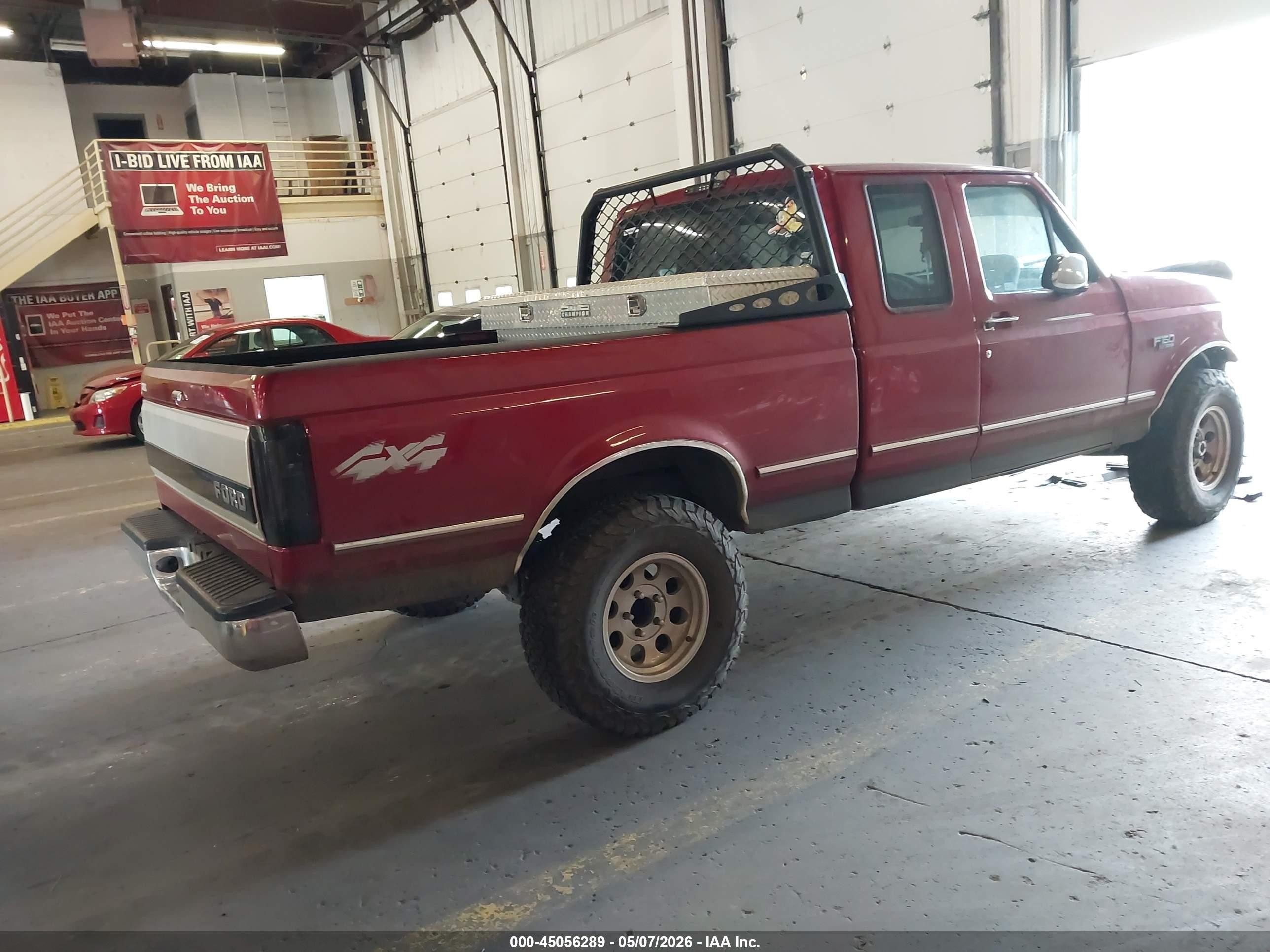 1995 Ford F150   Красный vin: 1FTEX14Y4SKB47372