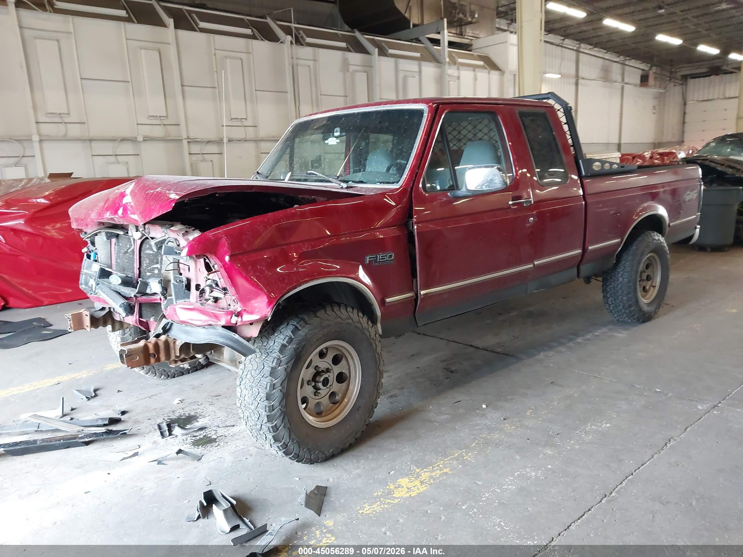 1995 Ford F150   Красный vin: 1FTEX14Y4SKB47372