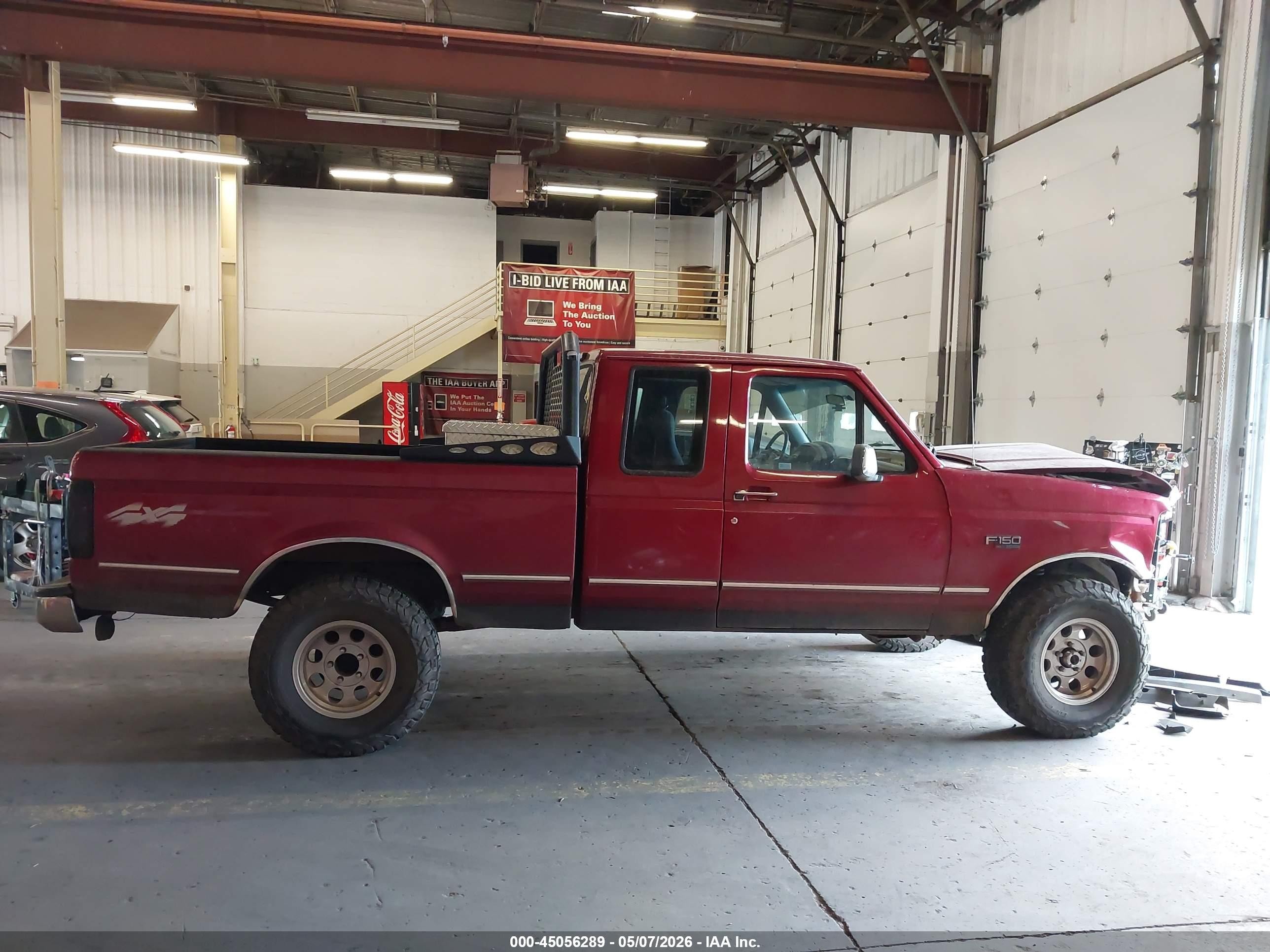 1995 Ford F150   Красный vin: 1FTEX14Y4SKB47372