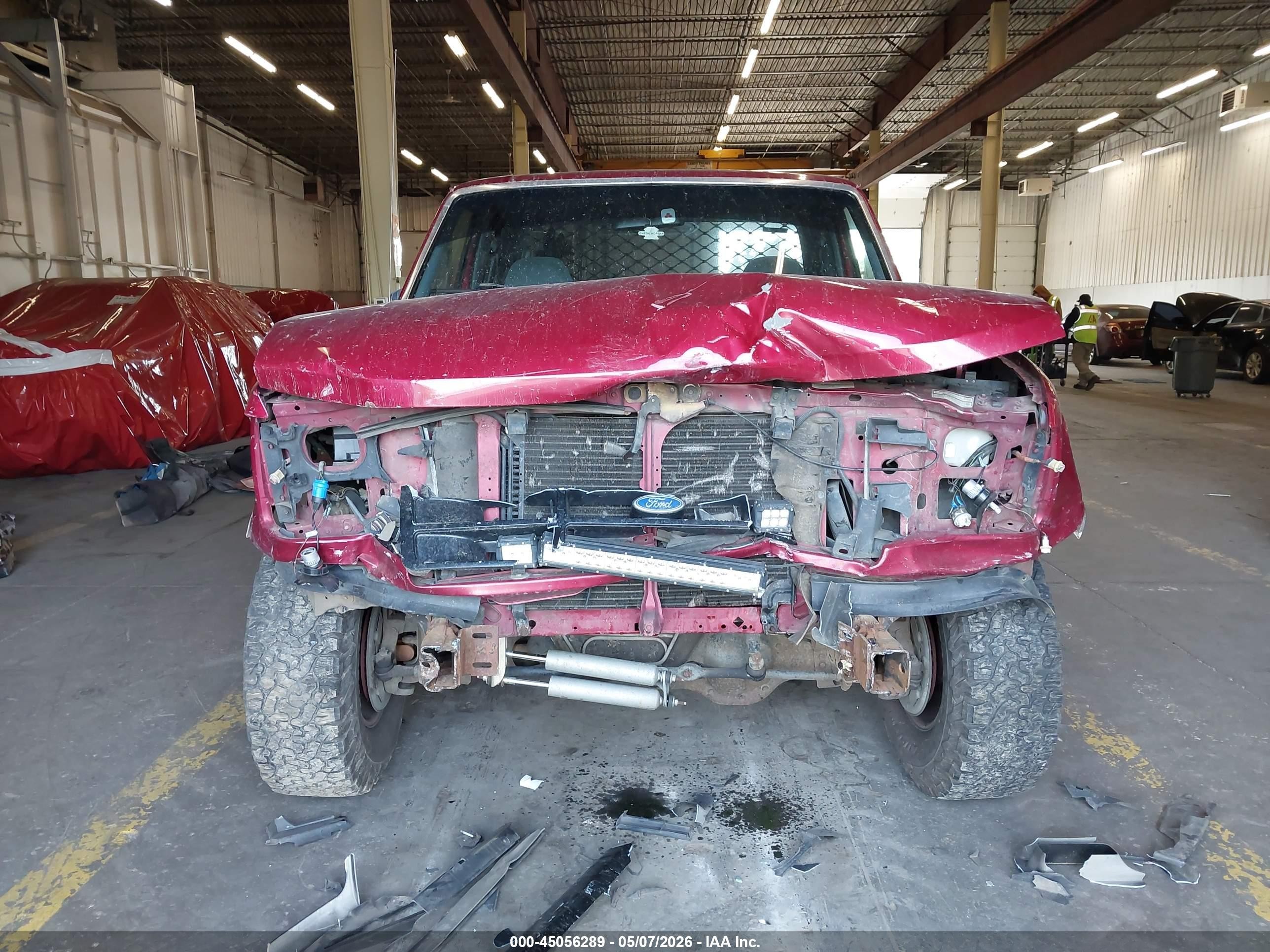 1995 Ford F150   Красный vin: 1FTEX14Y4SKB47372