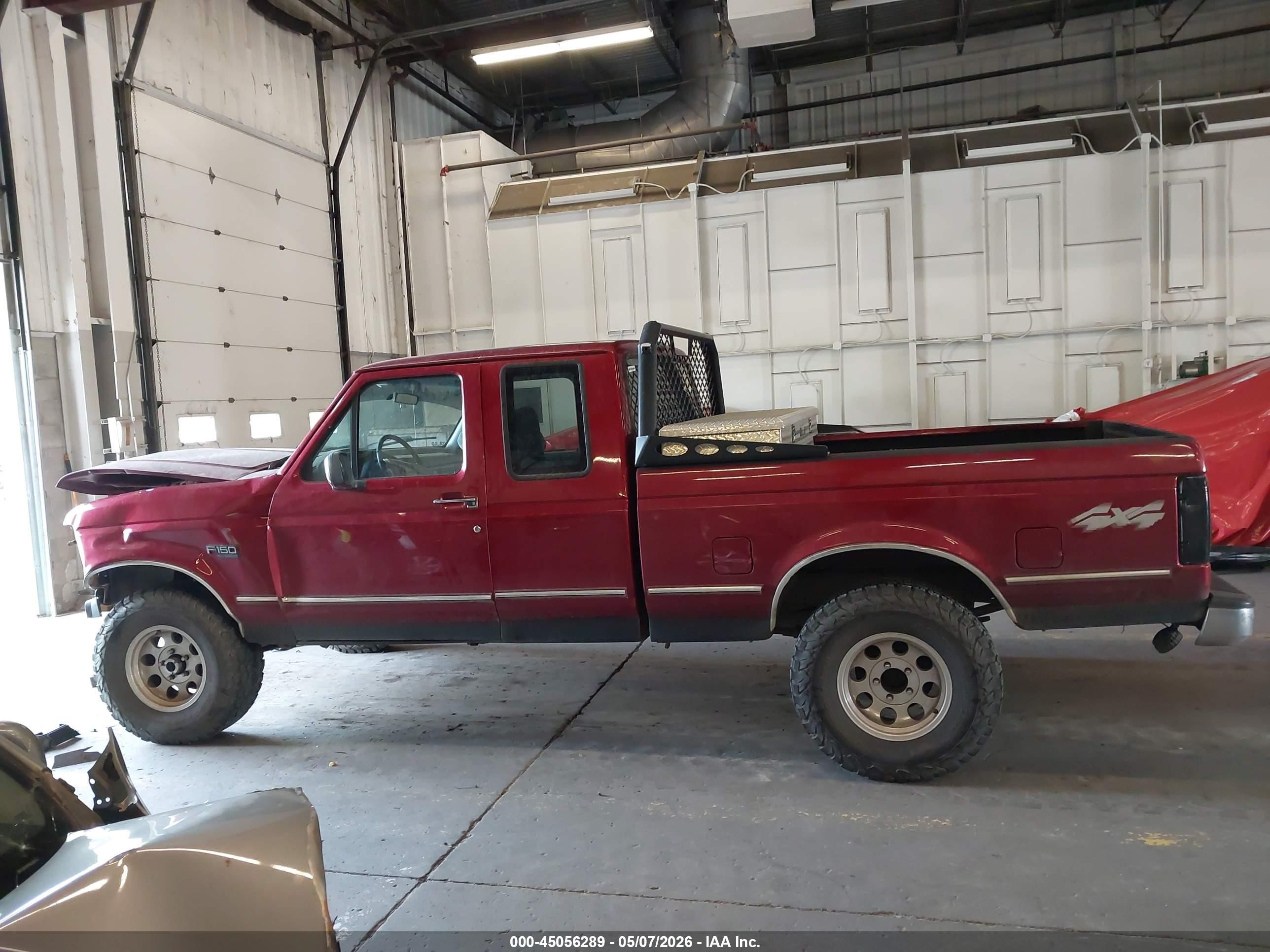 1995 Ford F150   Красный vin: 1FTEX14Y4SKB47372