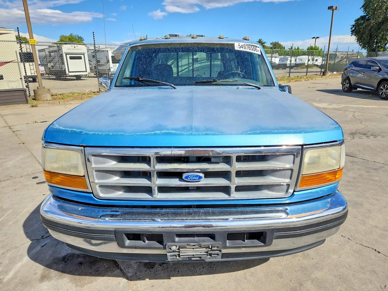1993 Ford F150 Blue vin: 1FTEX14Y5PKB08409