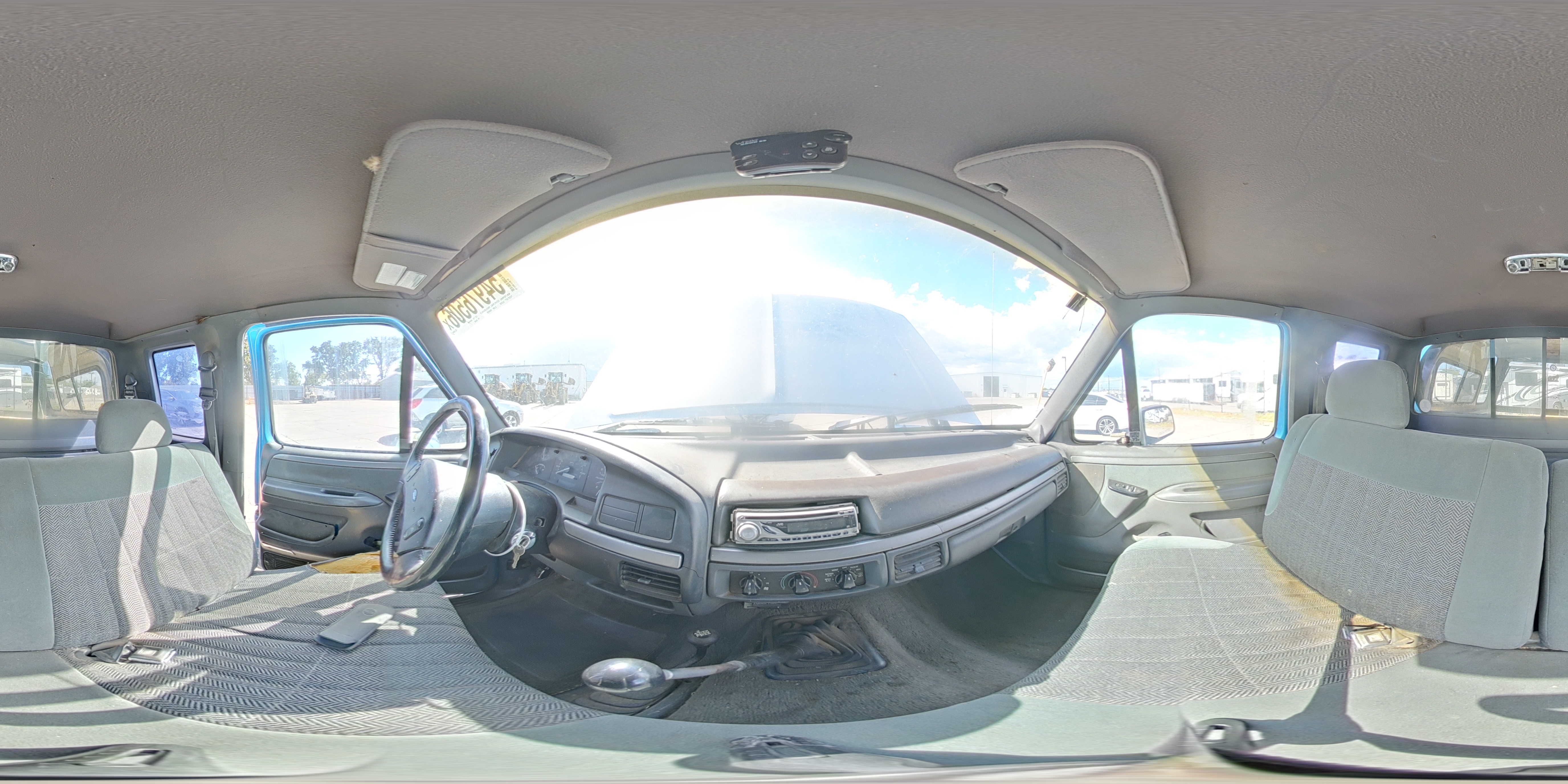 1993 Ford F150 Blue vin: 1FTEX14Y5PKB08409