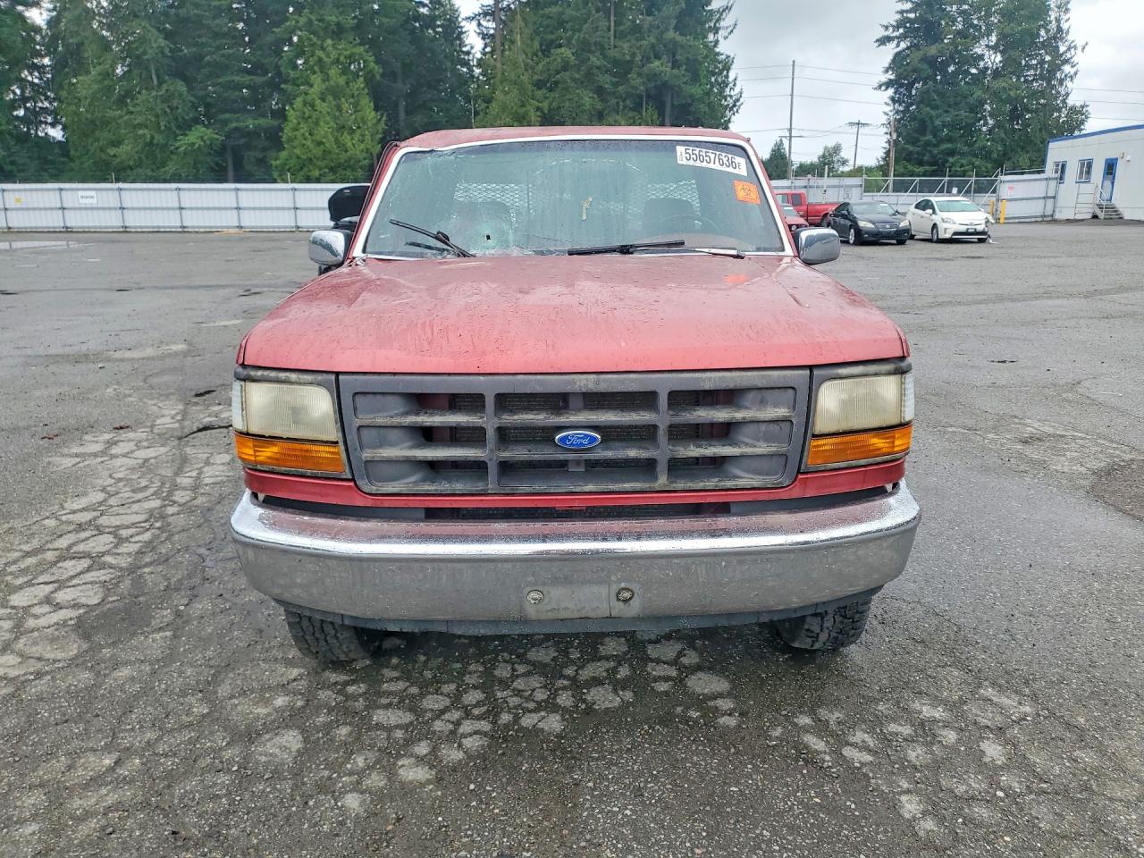 1992 Ford F150 Red vin: 1FTEX14Y7NKB45409