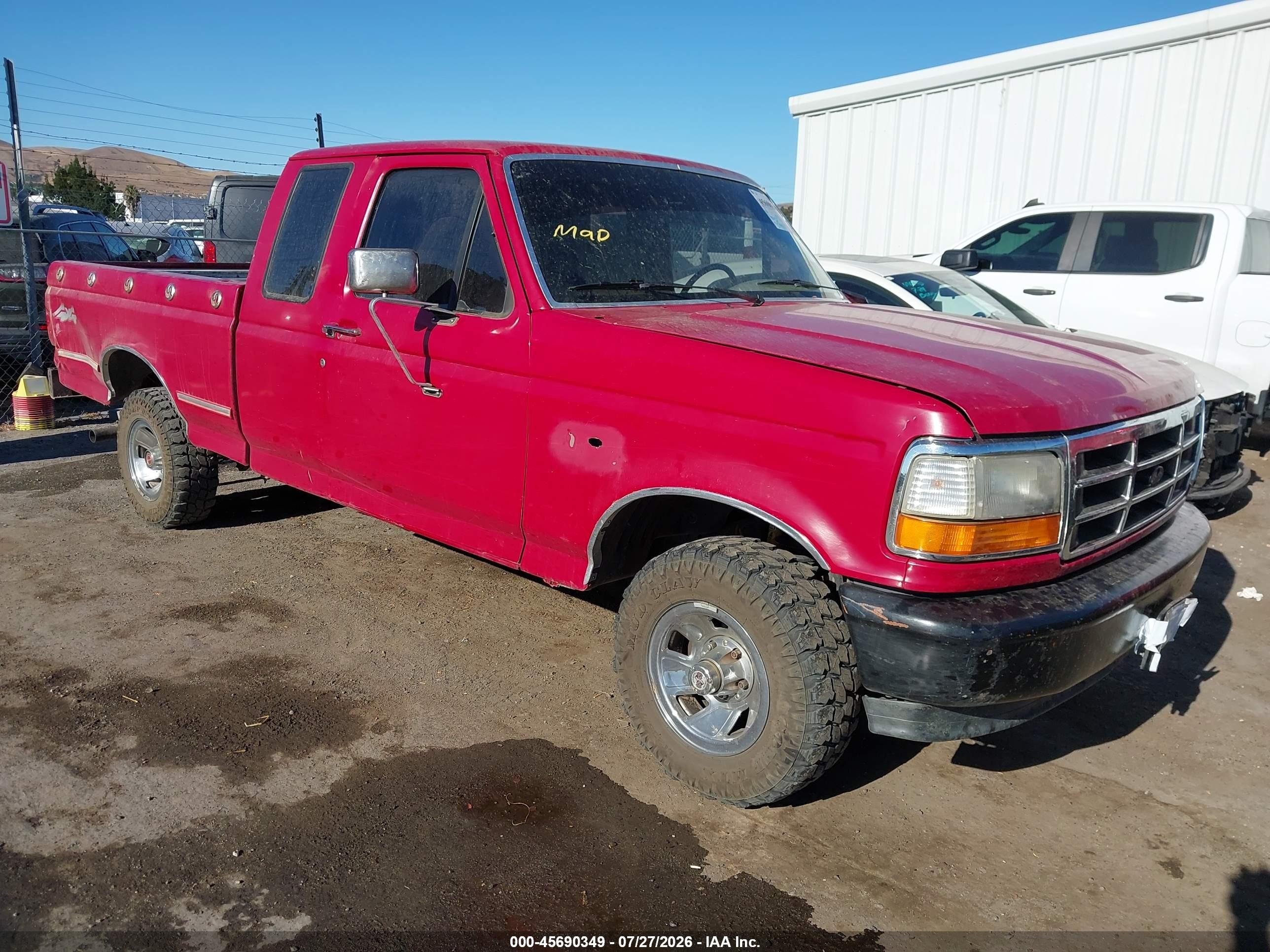 1994 Ford F150   Red vin: 1FTEX14Y8RKA40948