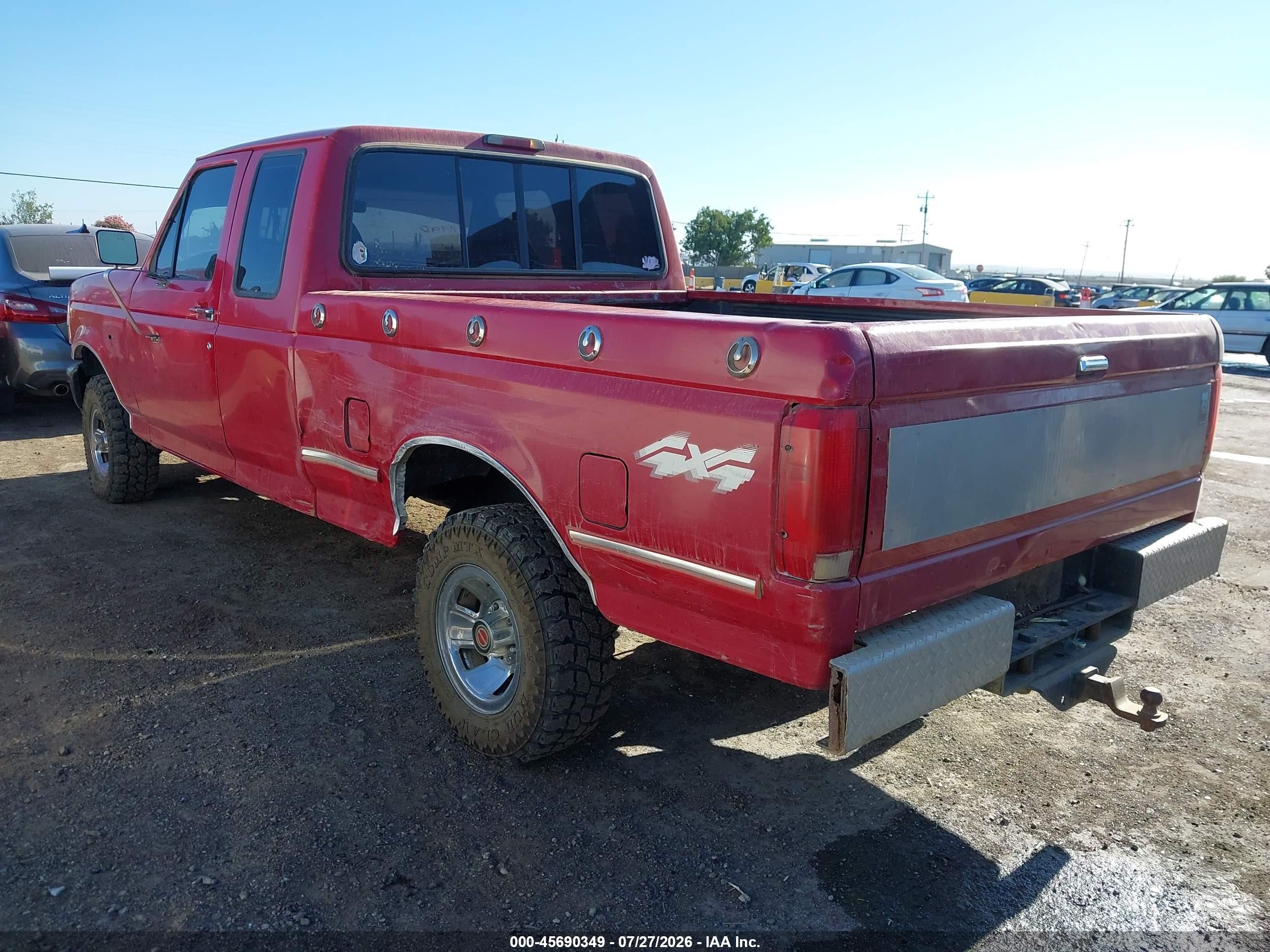 1994 Ford F150   Red vin: 1FTEX14Y8RKA40948