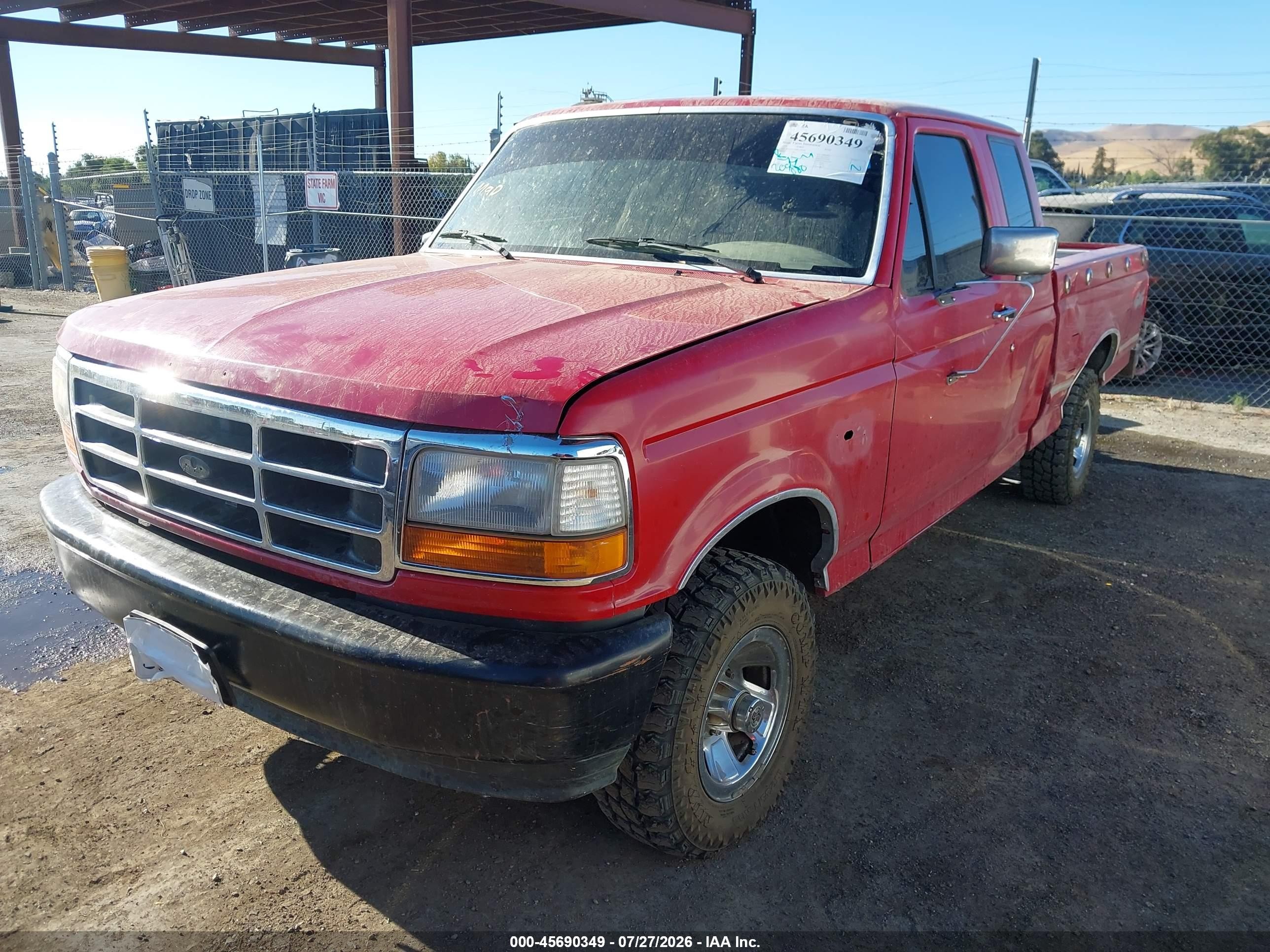 1994 Ford F150   Red vin: 1FTEX14Y8RKA40948