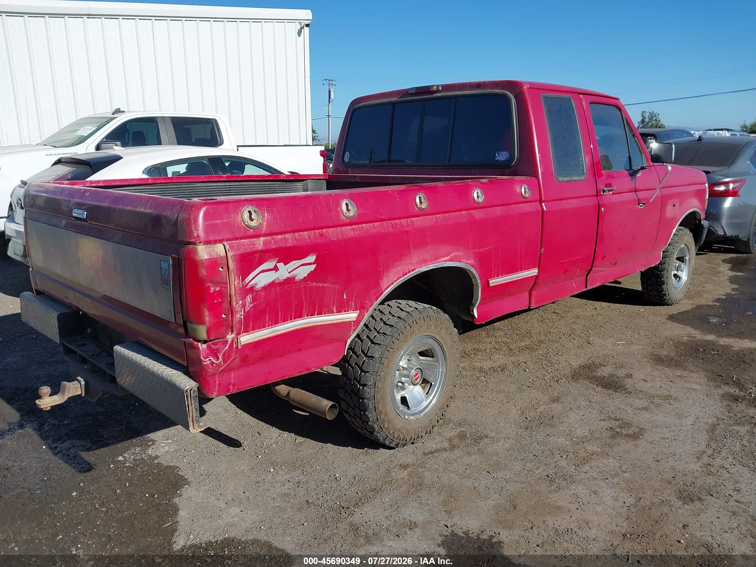 1994 Ford F150   Red vin: 1FTEX14Y8RKA40948