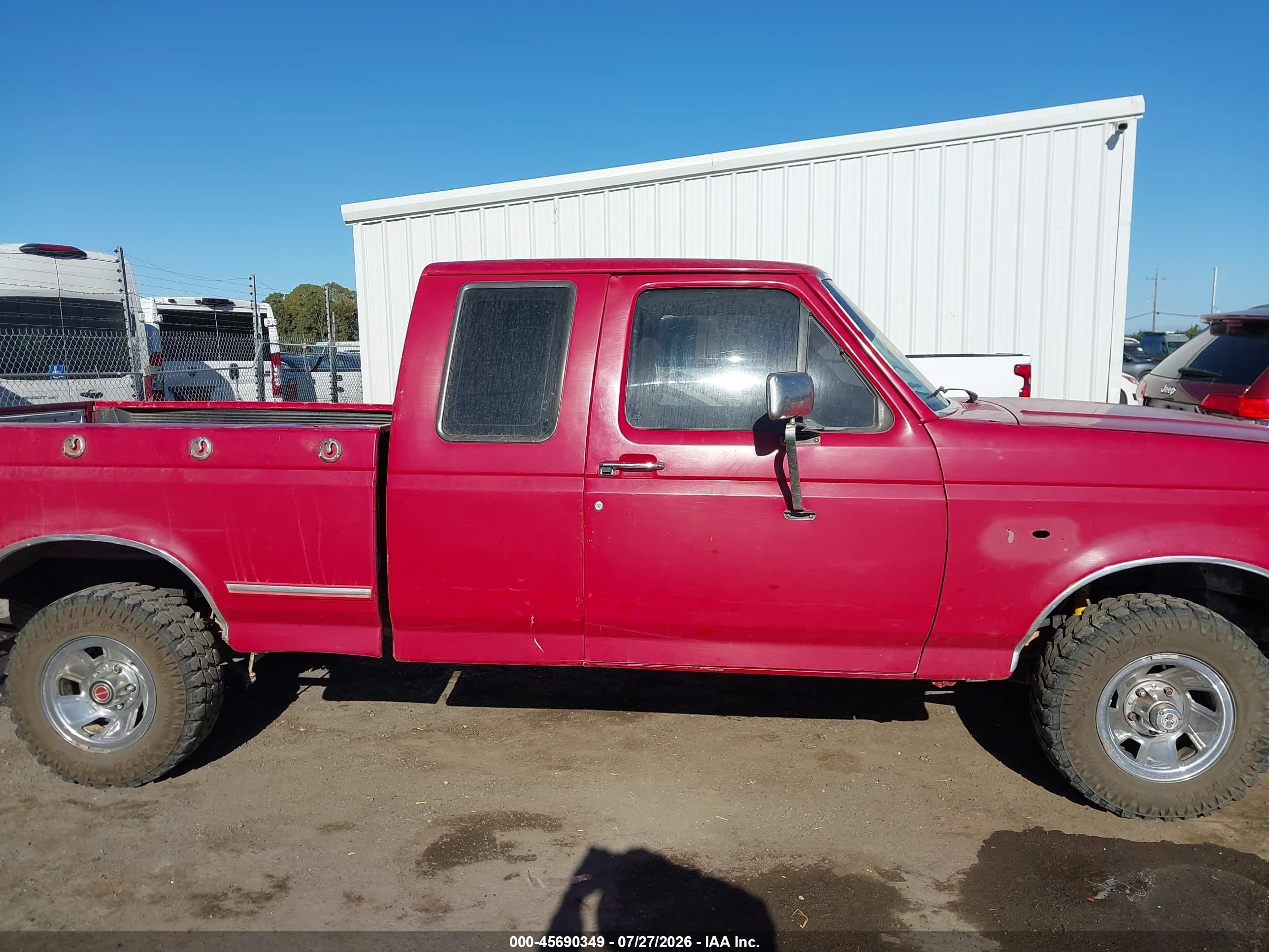 1994 Ford F150   Red vin: 1FTEX14Y8RKA40948