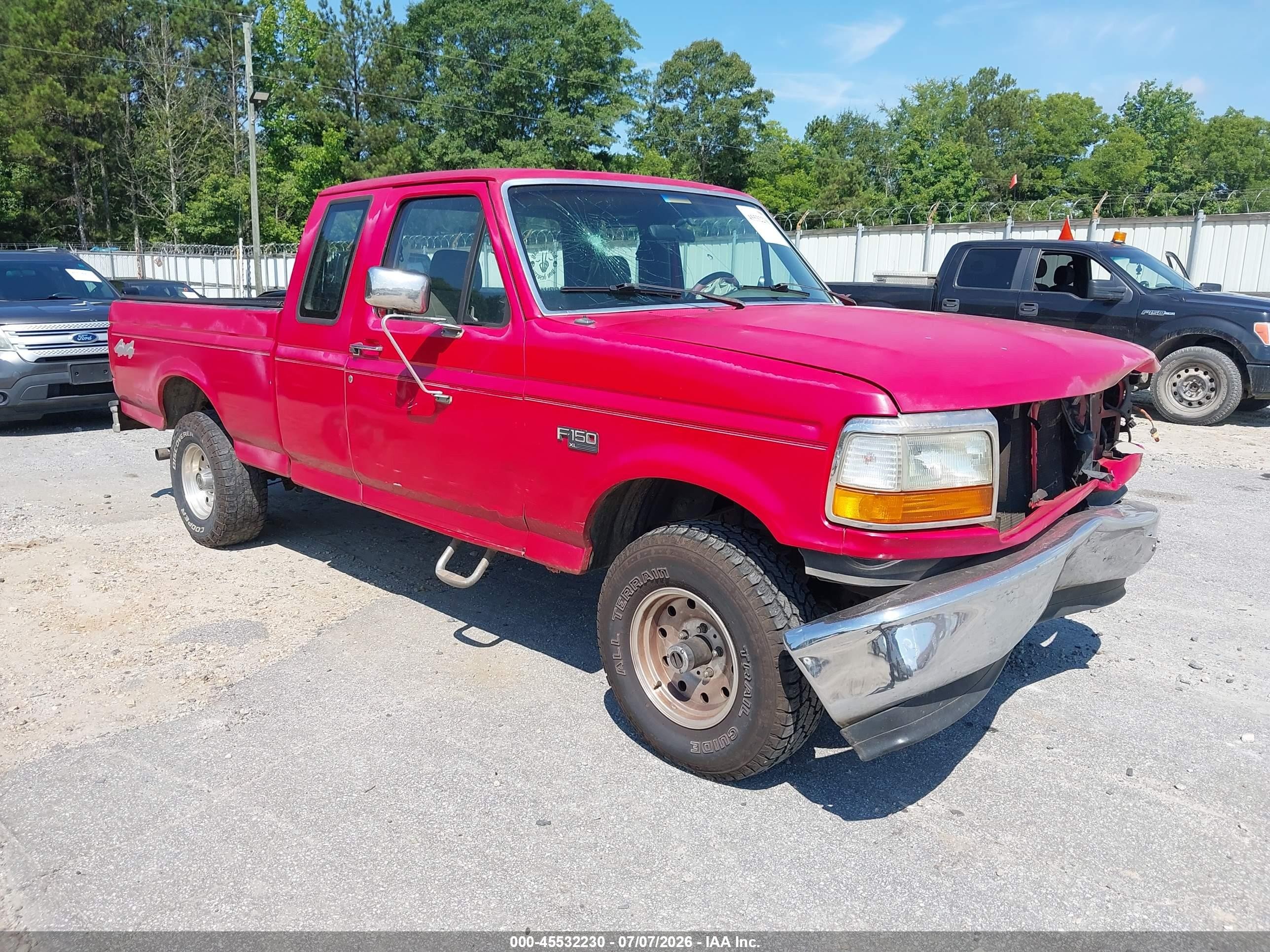 1995 Ford F150   Red vin: 1FTEX14Y9SKB50302