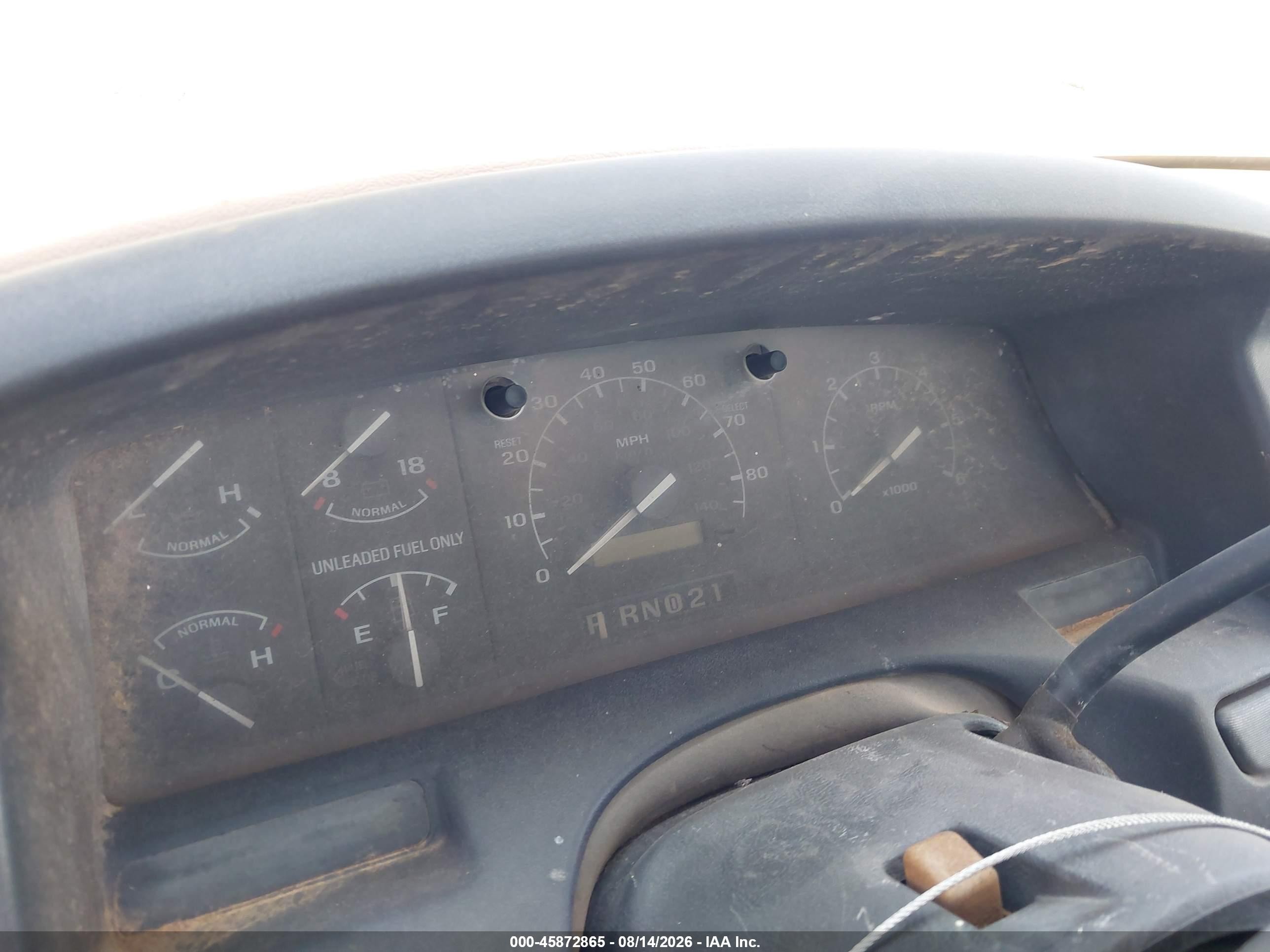 1995 Ford F150   White vin: 1FTEX15H0SKB36657