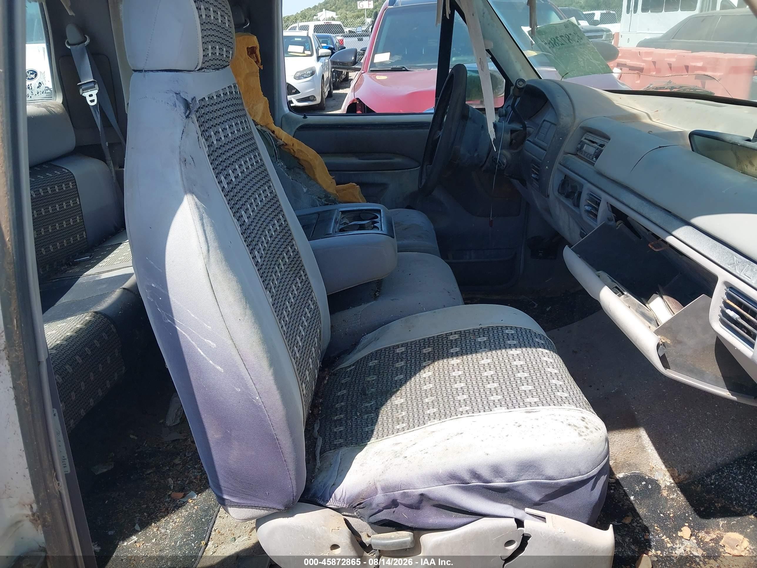 1995 Ford F150   White vin: 1FTEX15H0SKB36657