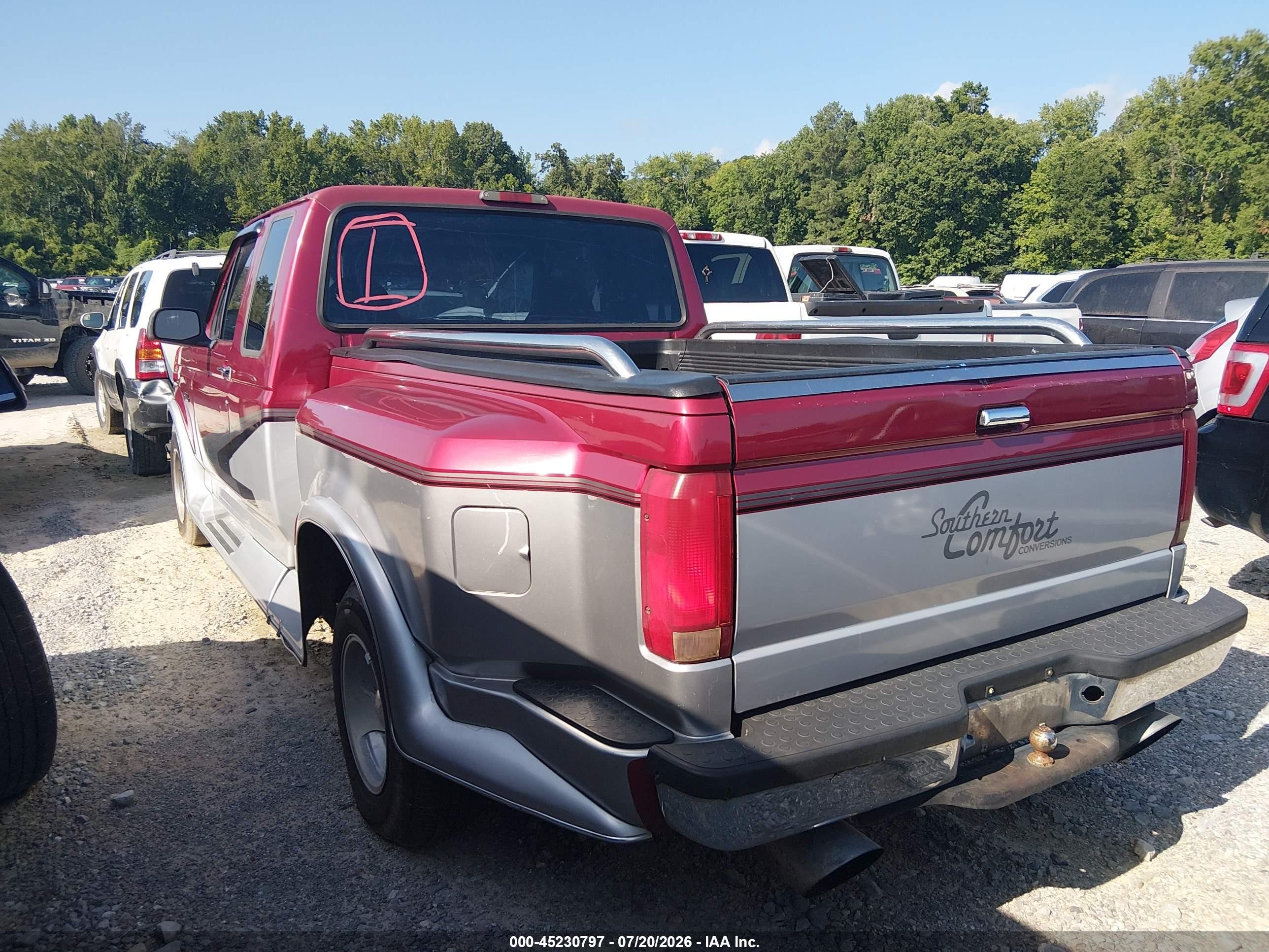 1995 Ford F150   Red vin: 1FTEX15H1SKA02935