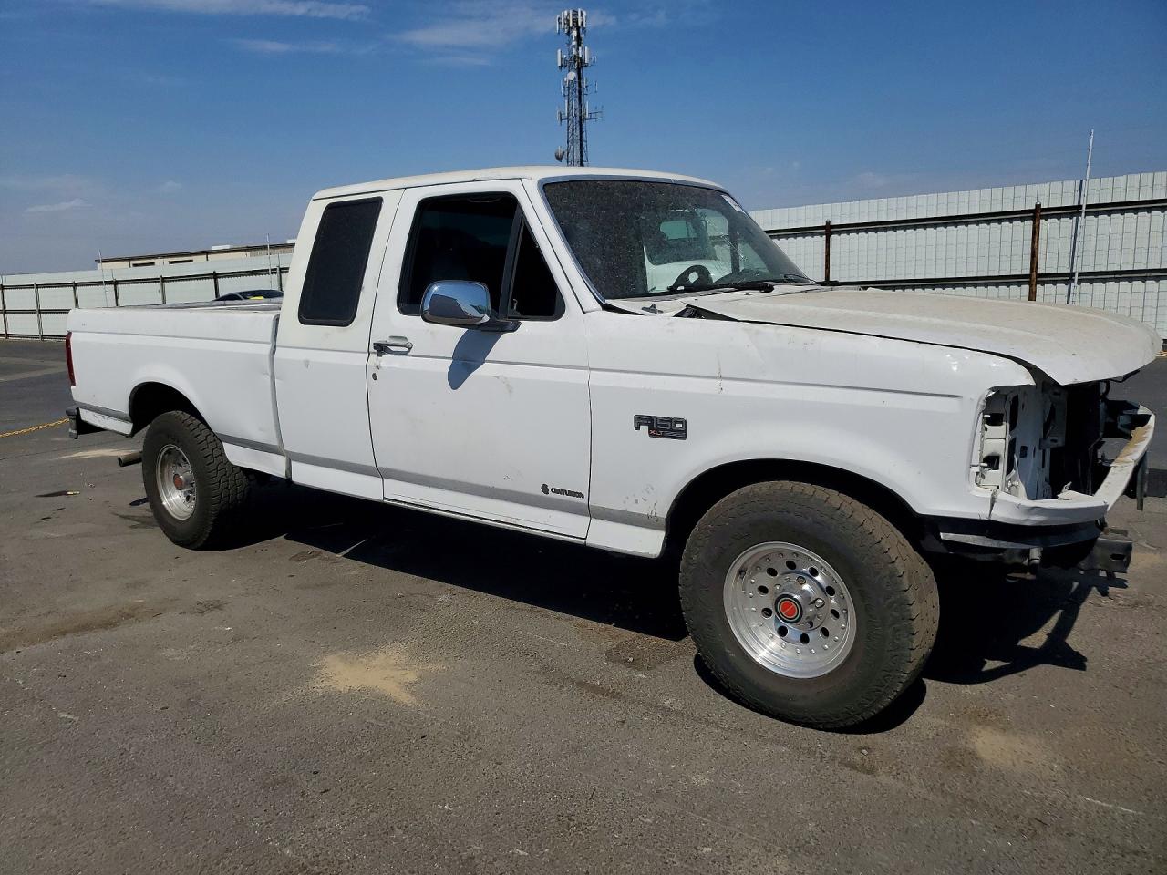 1995 Ford F150 White vin: 1FTEX15H1SKB76181