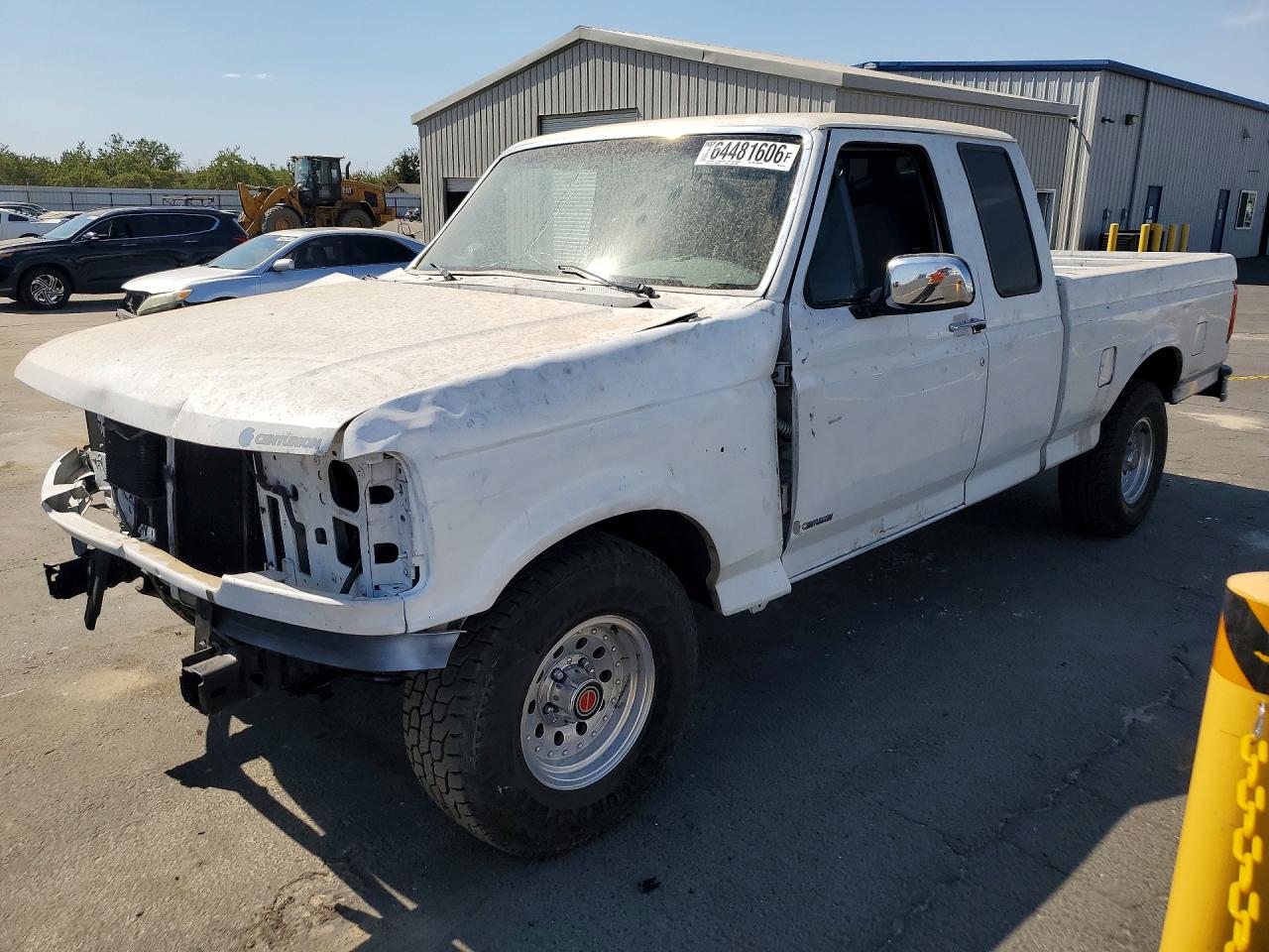 1995 Ford F150 White vin: 1FTEX15H1SKB76181