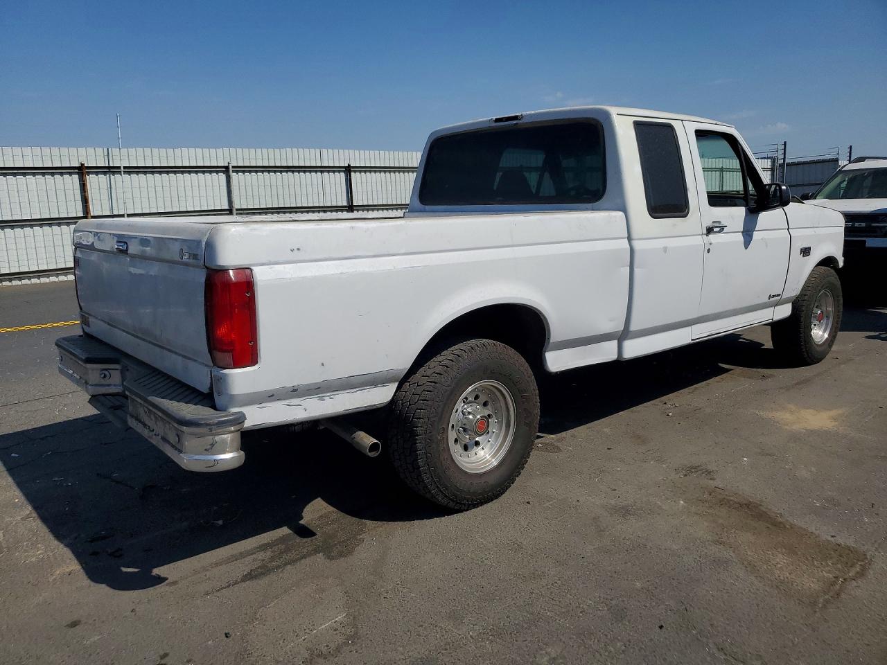 1995 Ford F150 White vin: 1FTEX15H1SKB76181