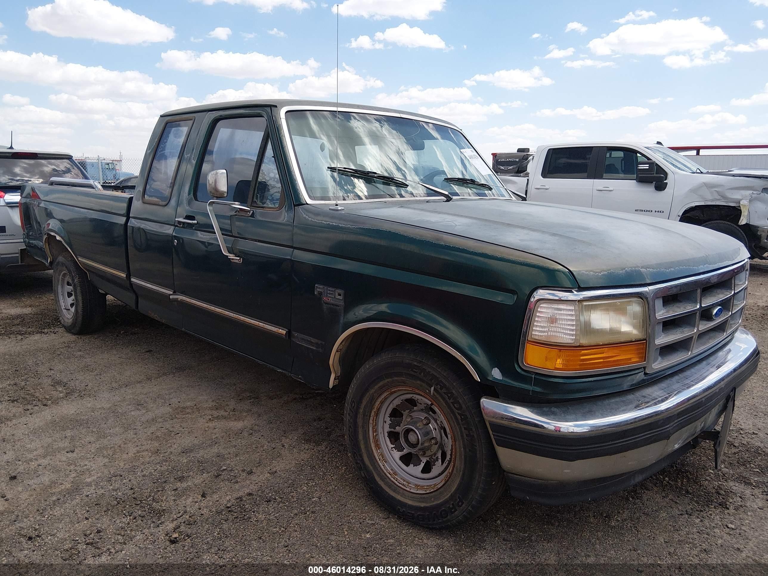1993 Ford F150   Green vin: 1FTEX15H3PKB63424
