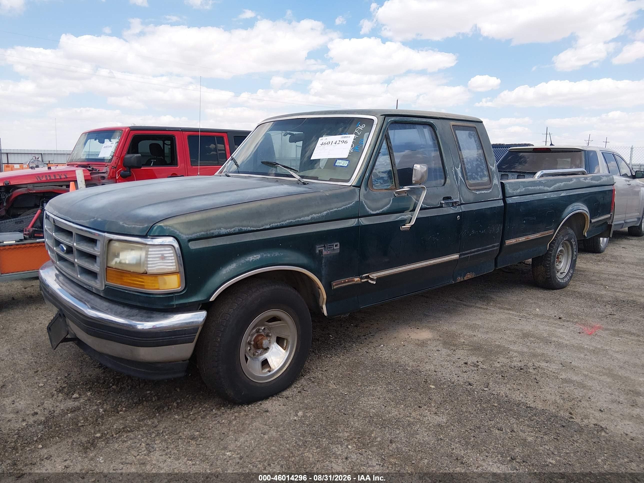 1993 Ford F150   Green vin: 1FTEX15H3PKB63424