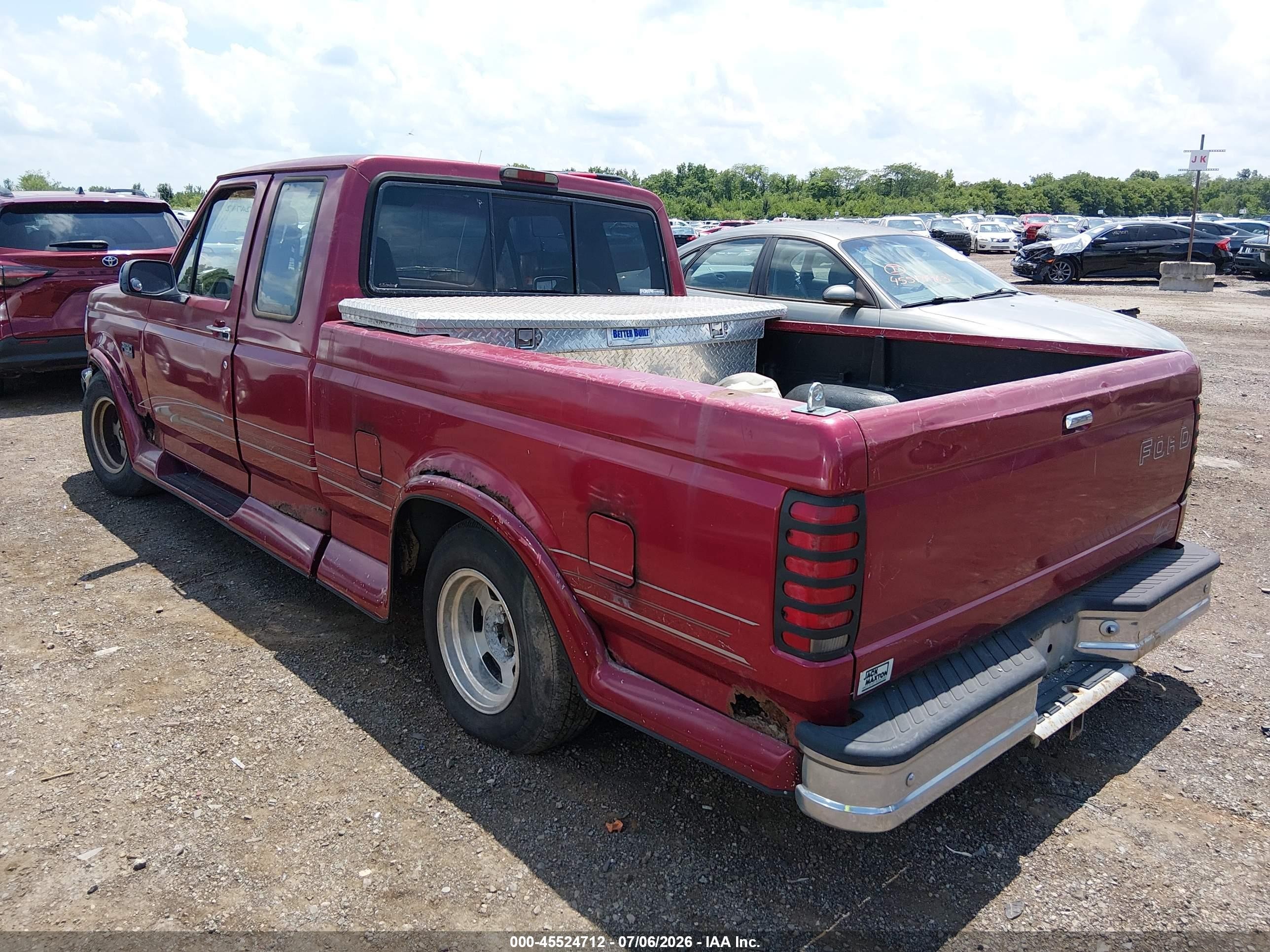 1995 Ford F150   Red vin: 1FTEX15H3SKA34205