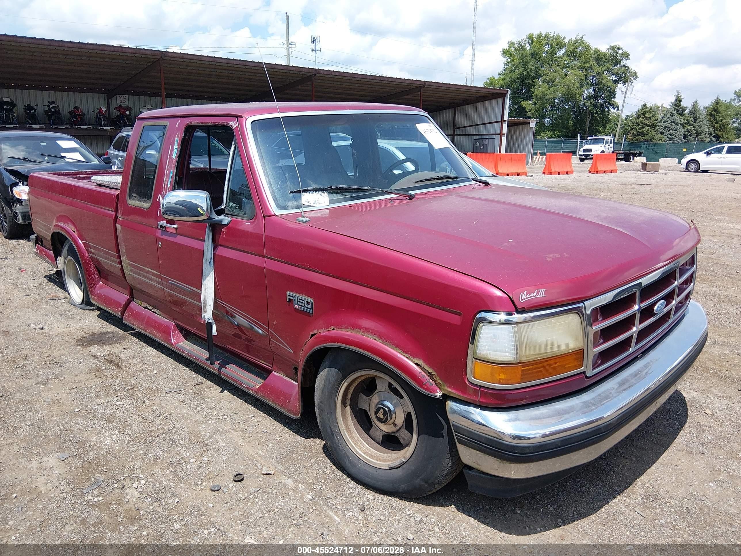 1995 Ford F150   Red vin: 1FTEX15H3SKA34205