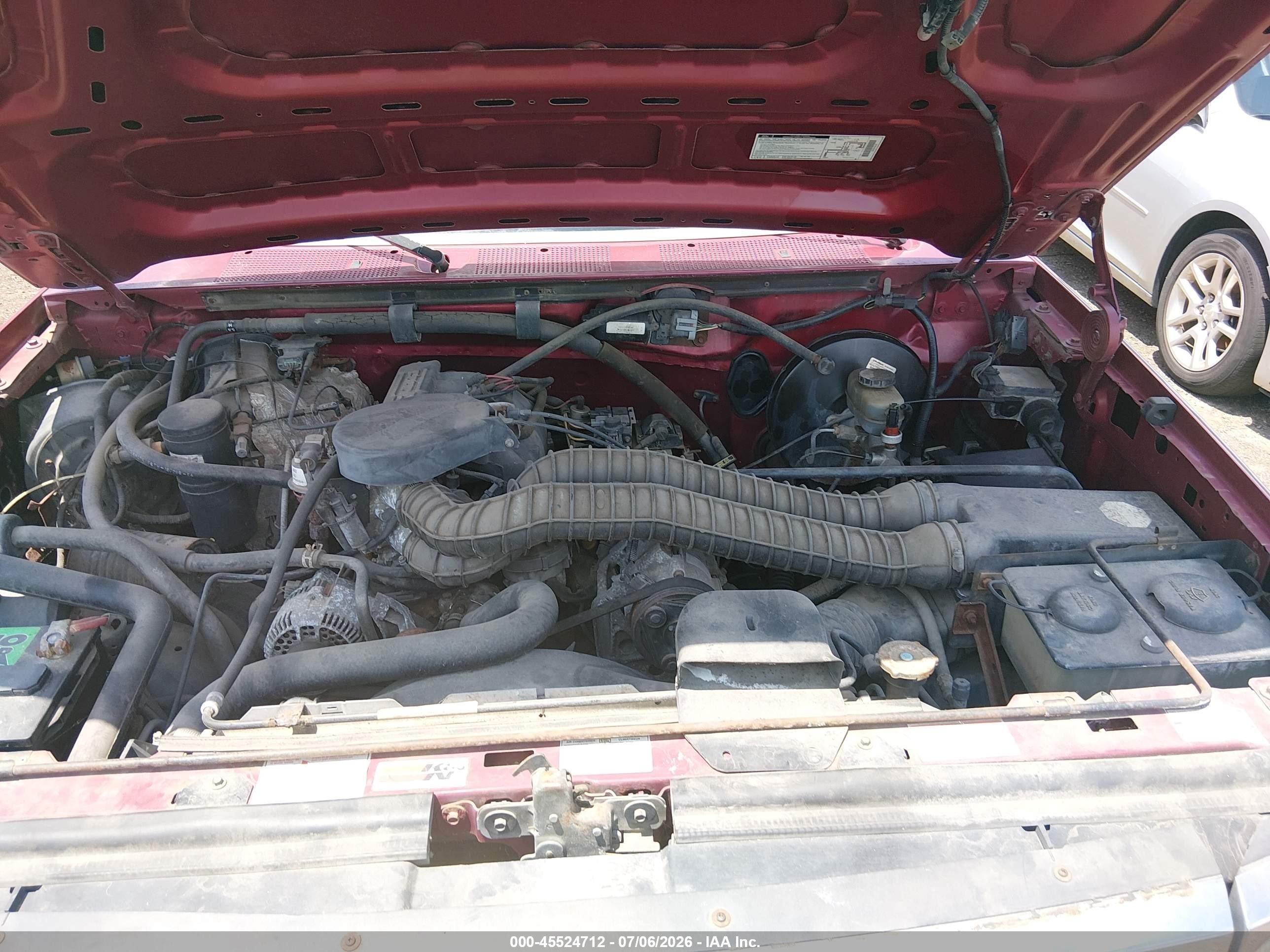 1995 Ford F150   Red vin: 1FTEX15H3SKA34205