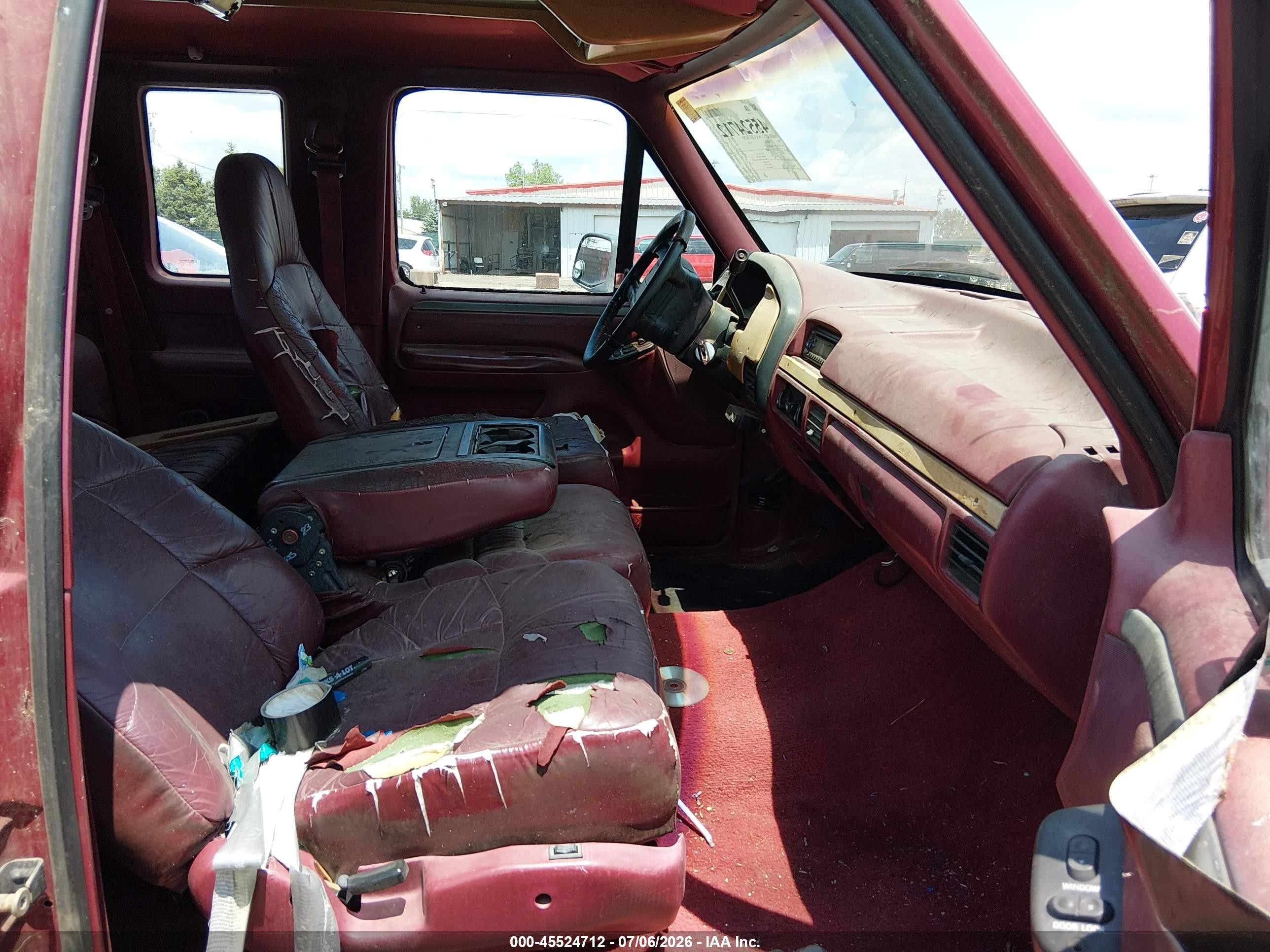 1995 Ford F150   Red vin: 1FTEX15H3SKA34205