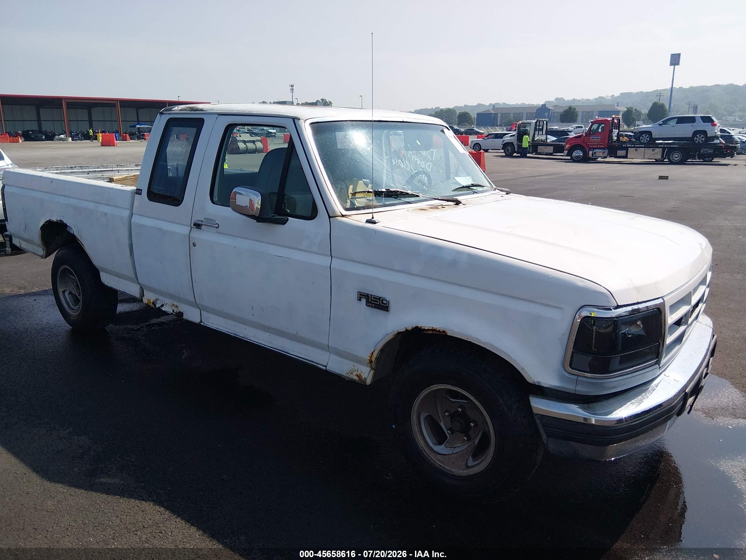 1996 Ford F150   White vin: 1FTEX15H4TKA05250