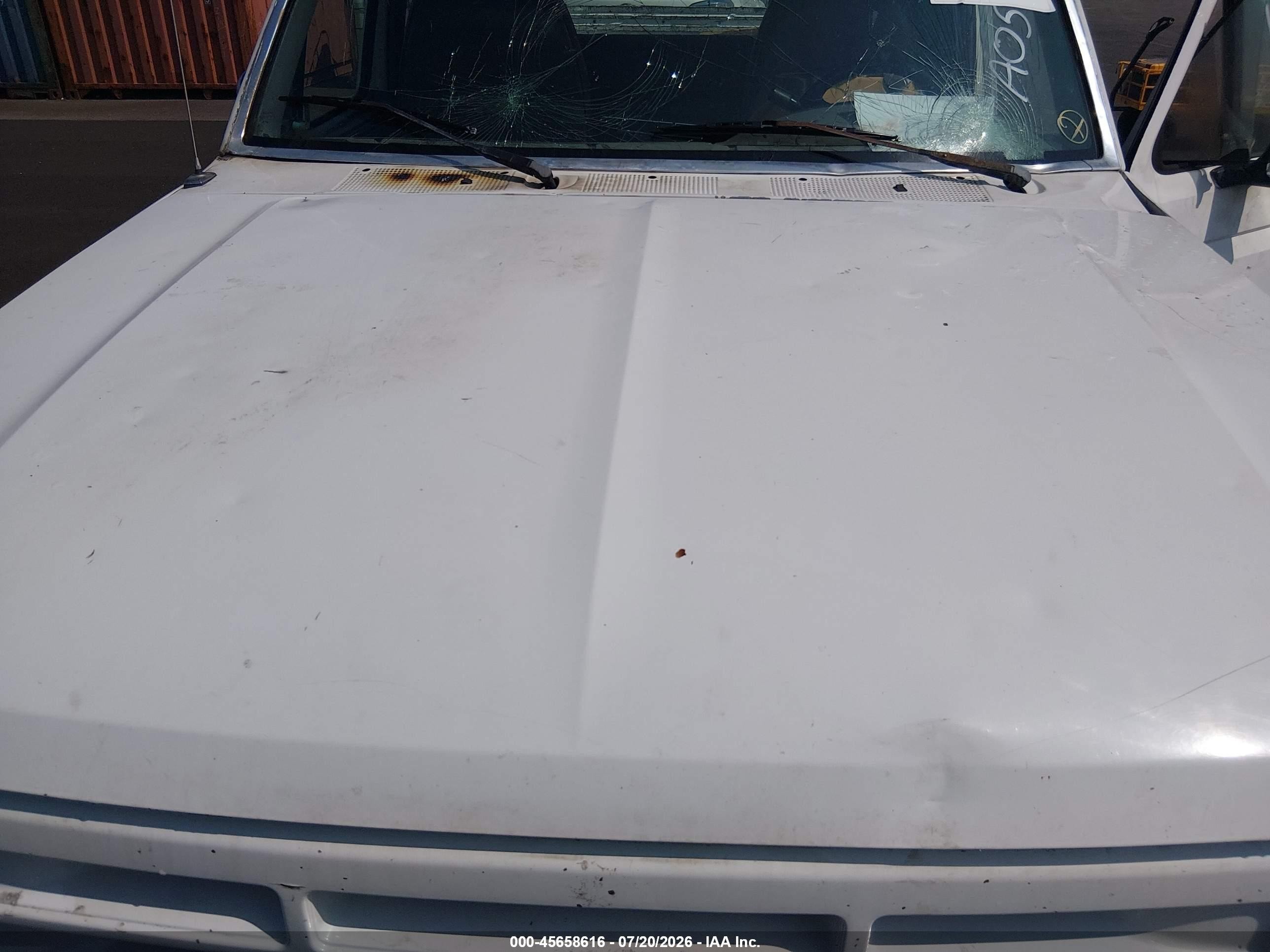 1996 Ford F150   White vin: 1FTEX15H4TKA05250