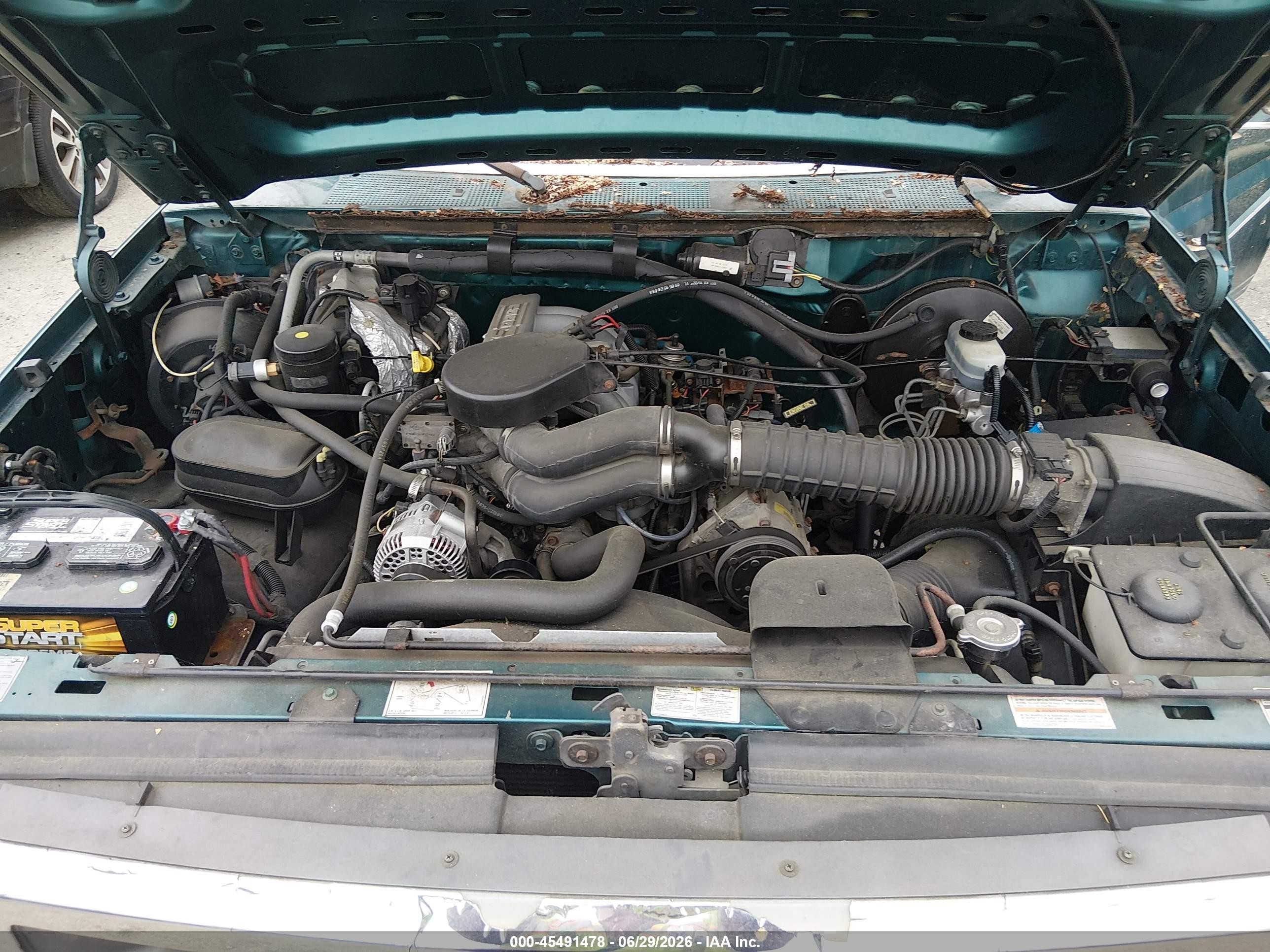 1996 Ford F150   Green vin: 1FTEX15H4TKA13462
