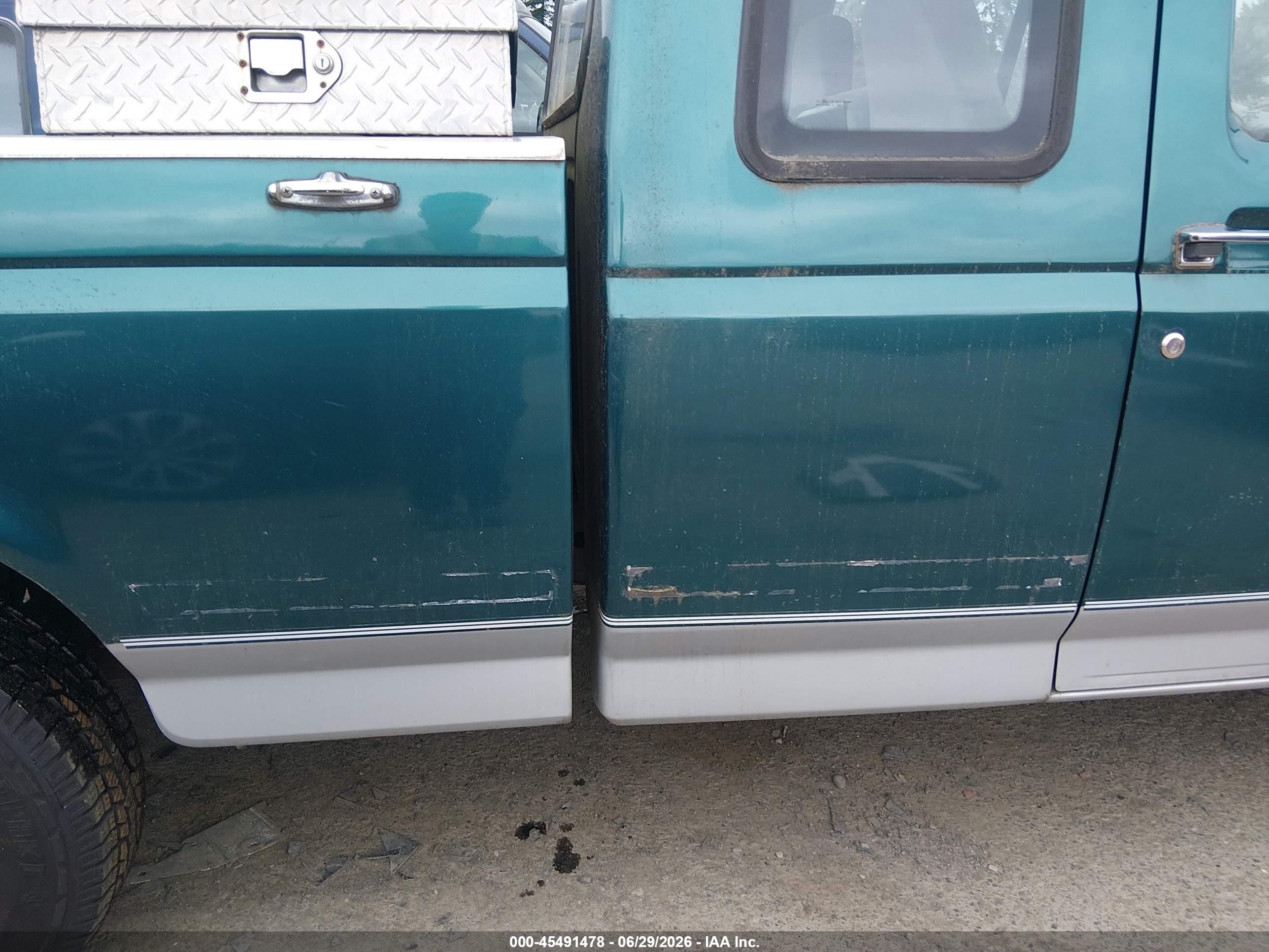 1996 Ford F150   Green vin: 1FTEX15H4TKA13462