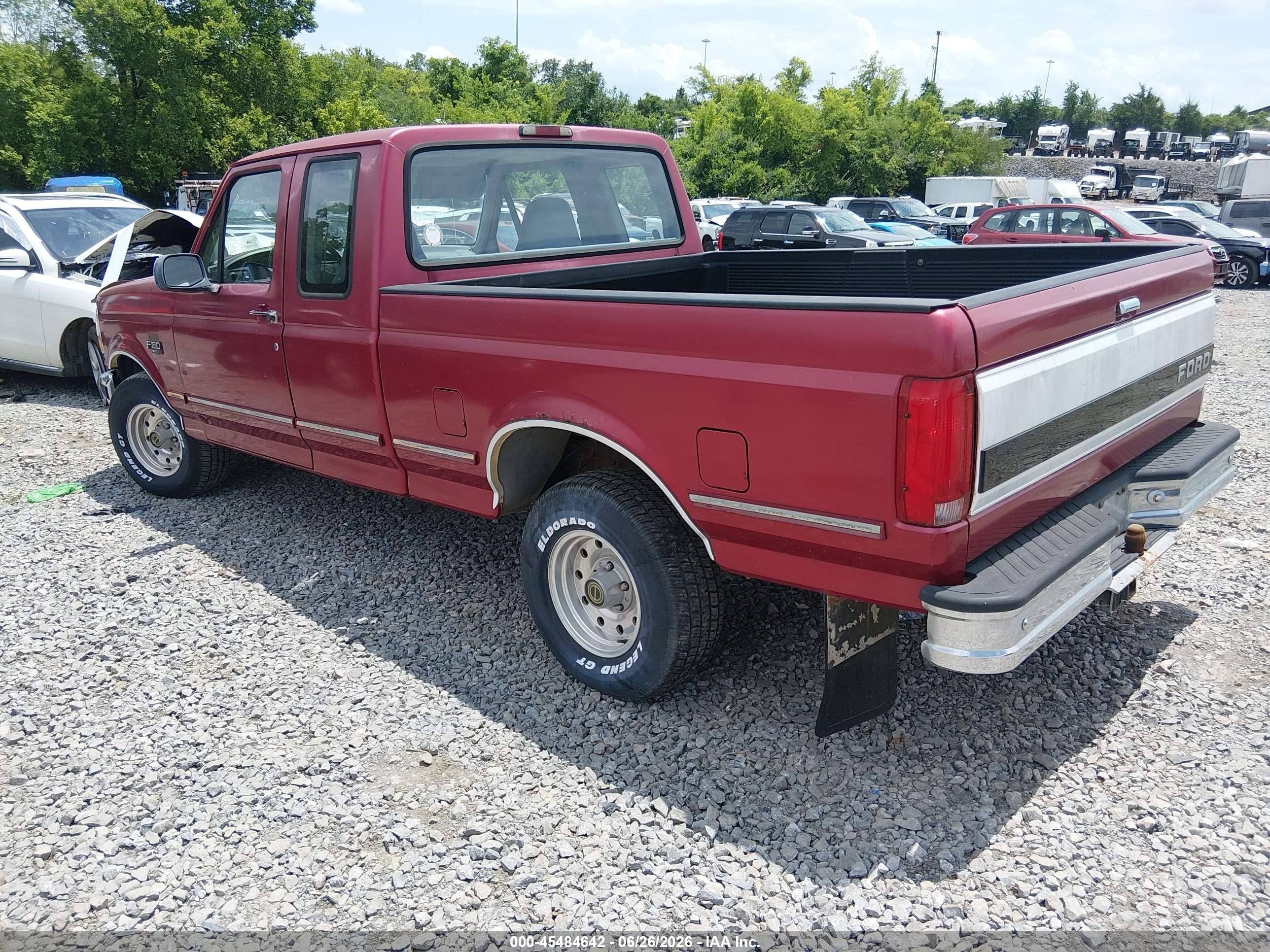 1995 Ford F150   Red vin: 1FTEX15H6SKB18860