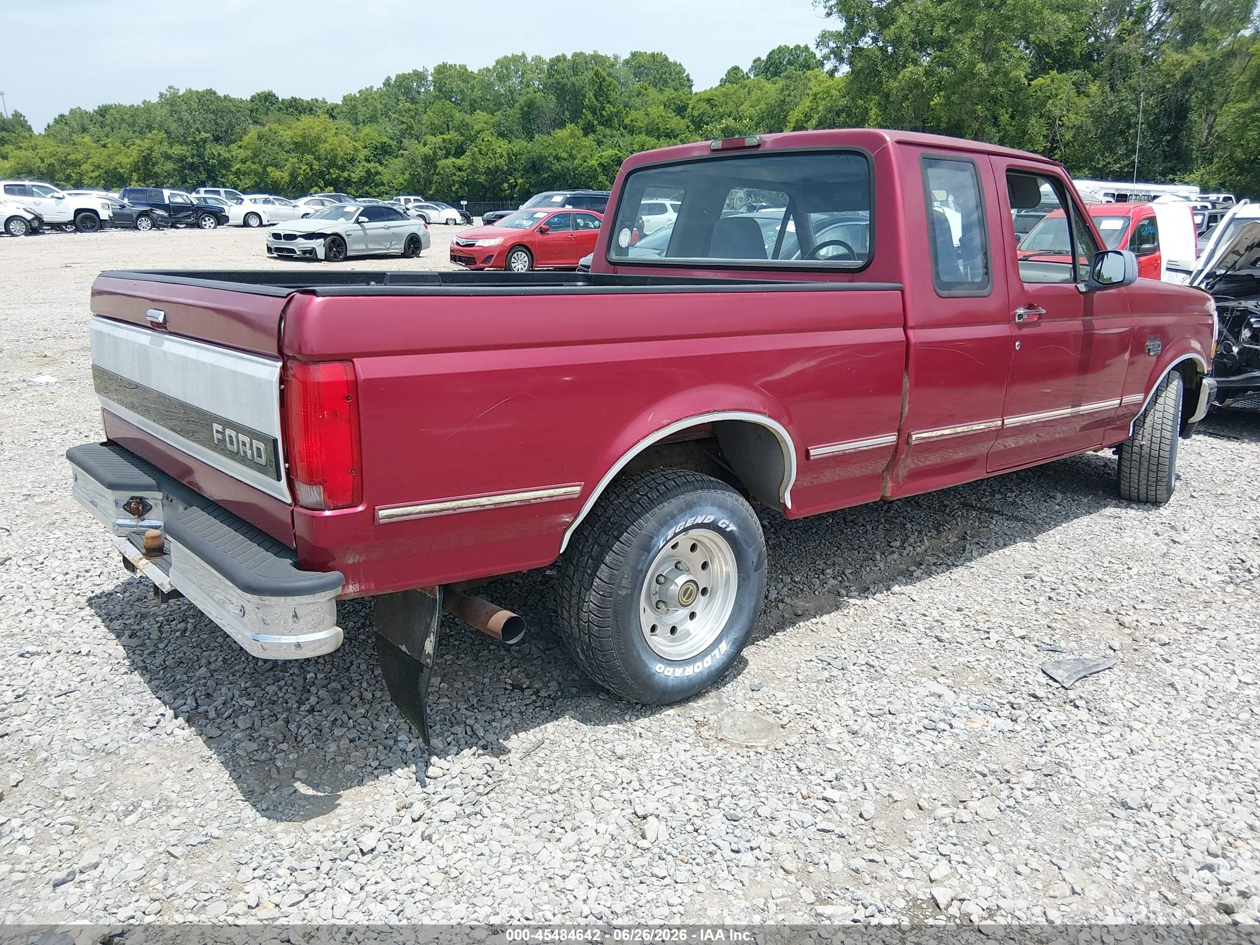 1995 Ford F150   Red vin: 1FTEX15H6SKB18860