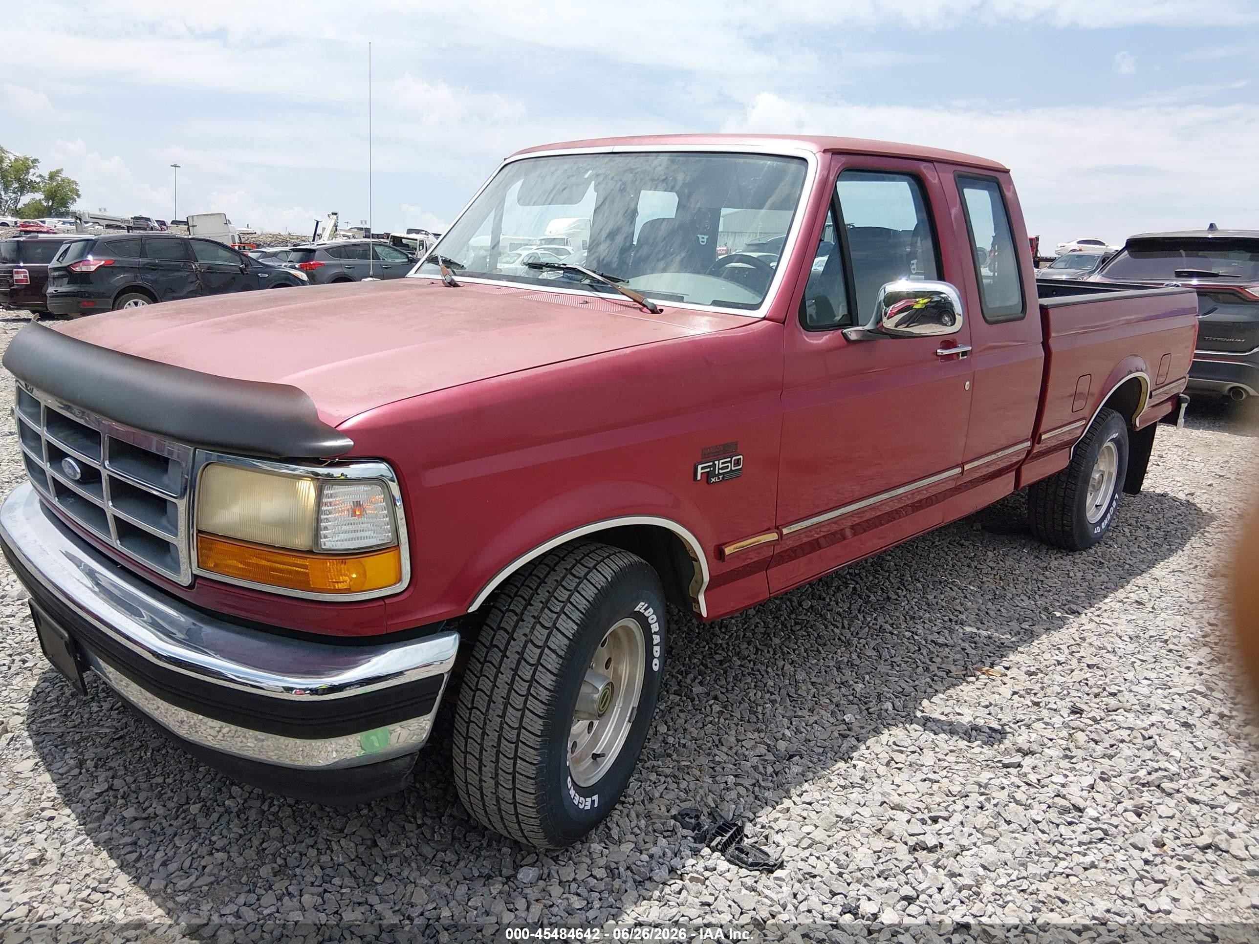 1995 Ford F150   Red vin: 1FTEX15H6SKB18860