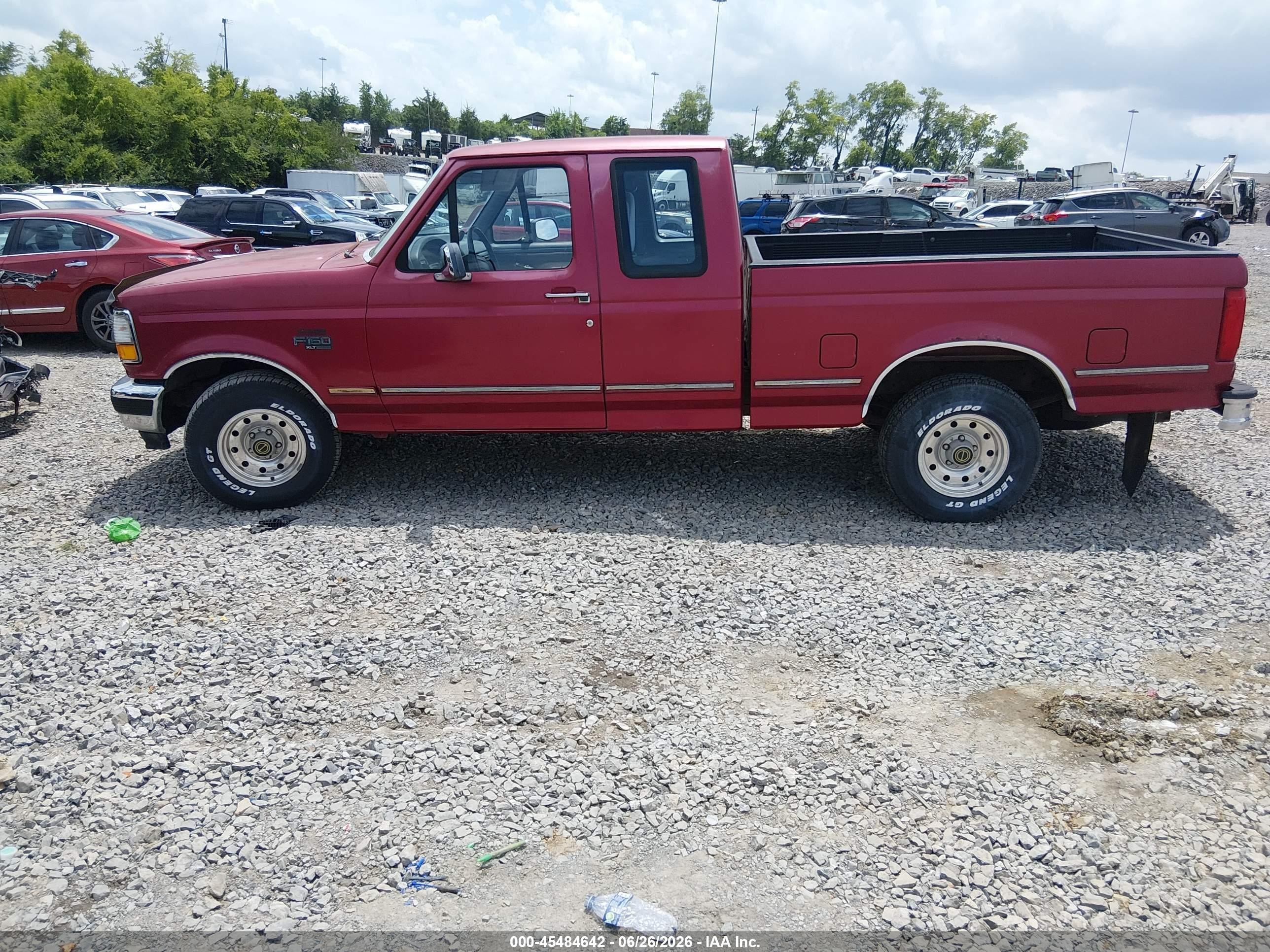 1995 Ford F150   Red vin: 1FTEX15H6SKB18860
