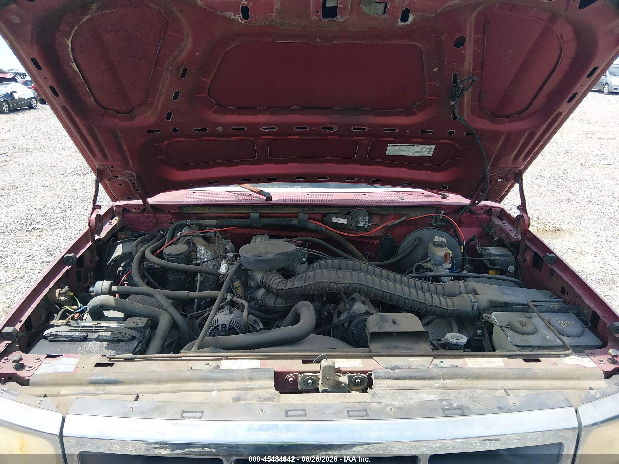 1995 Ford F150   Red vin: 1FTEX15H6SKB18860
